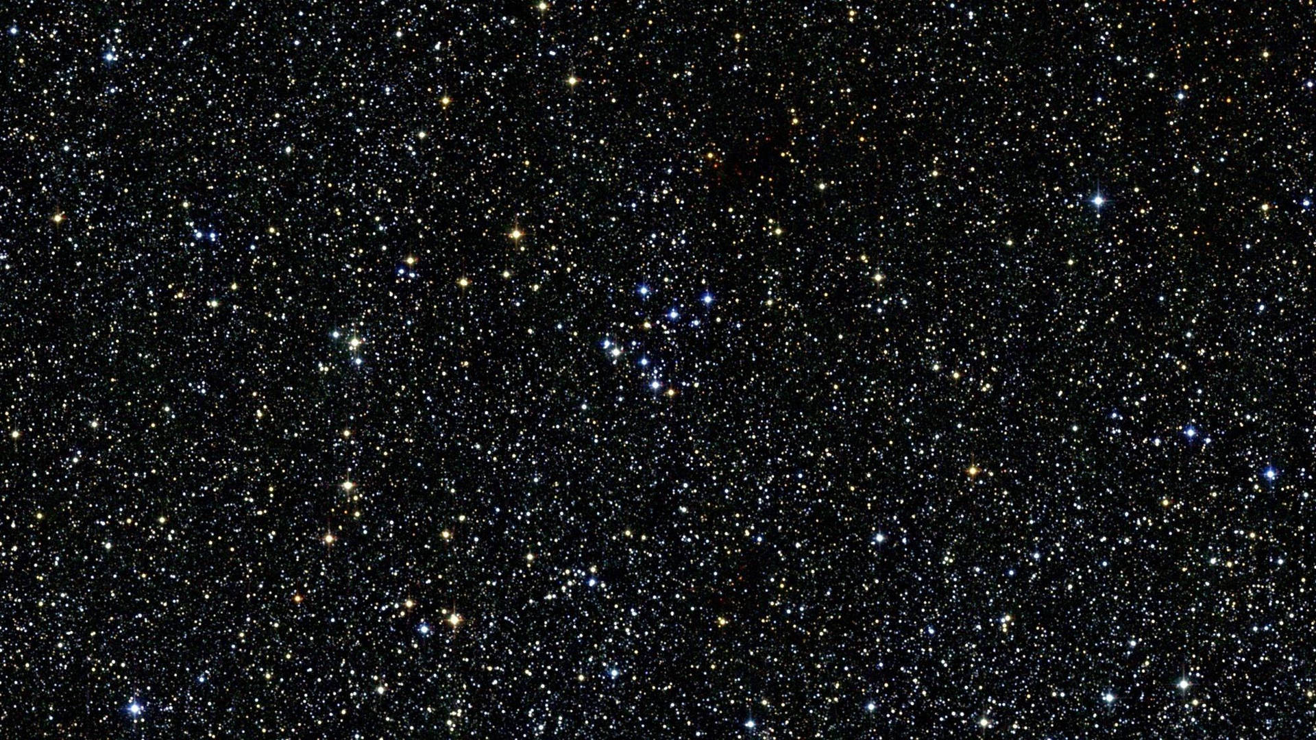 充滿無數閃爍星星和宇宙塵埃的星空夜空。