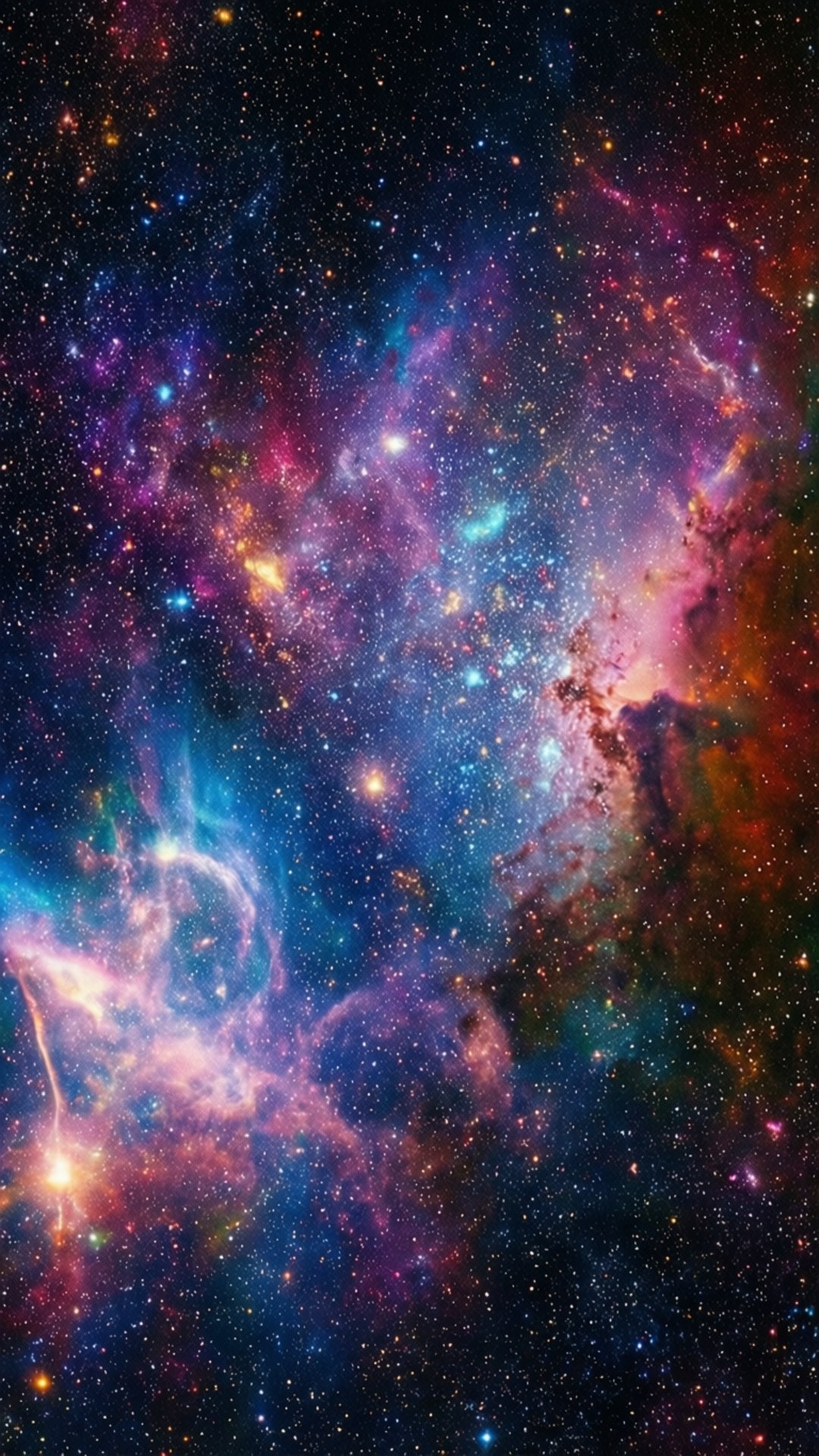 星雲星系色彩 壁紙