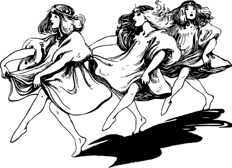 暗夜舞影 壁紙