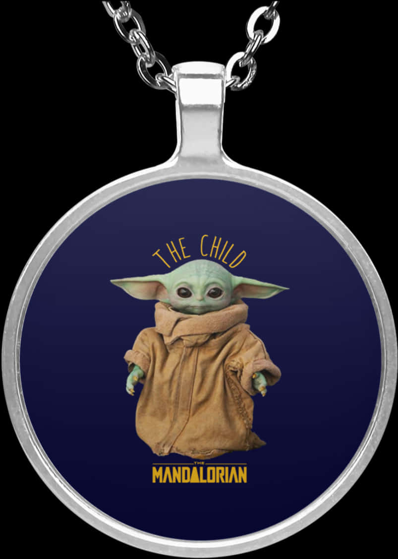 《曼達洛人》幼年尤達寶貝項鍊 — 寶寶尤達 壁紙