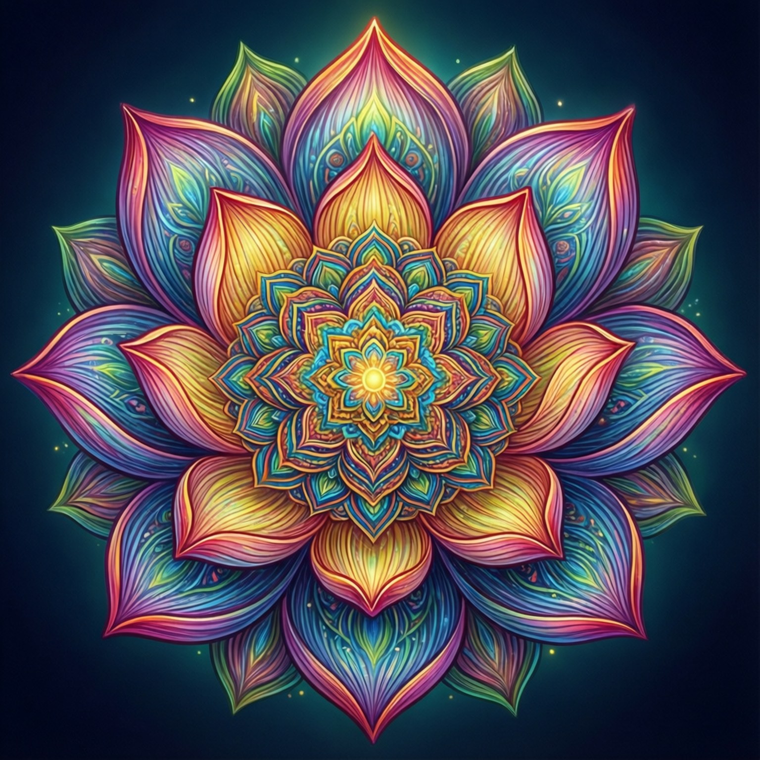 曼陀羅蓮花 壁紙