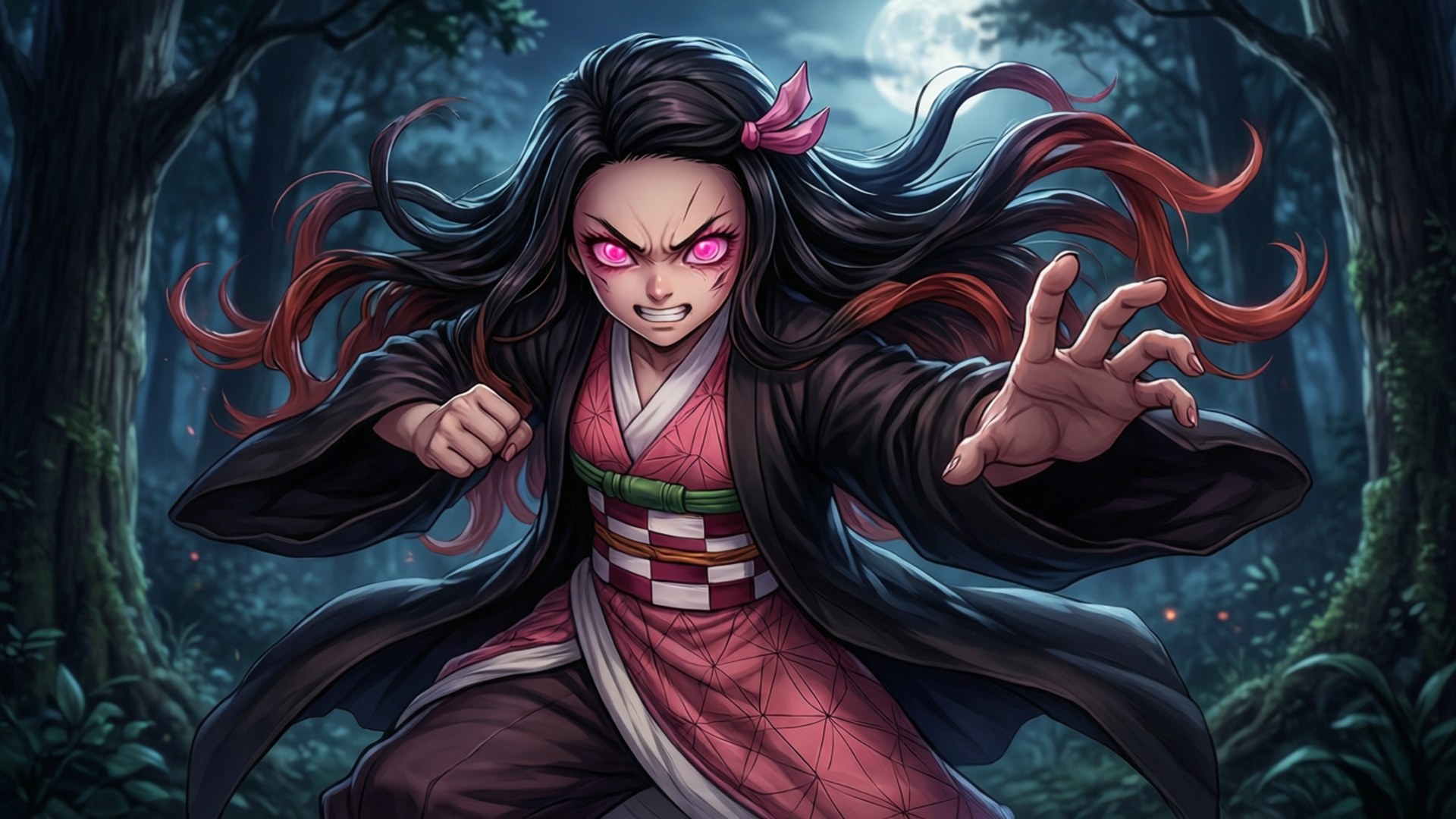 月下惡魔戰士 壁紙