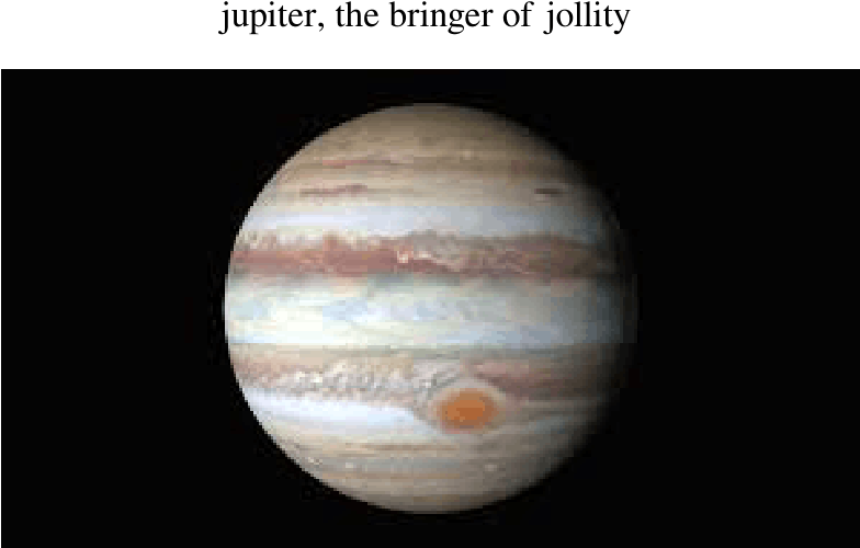 木星歡樂使者 壁紙 — 木星在虛空中顯得巨大，其旋轉的條紋和標誌性的橙色風暴細節生動。