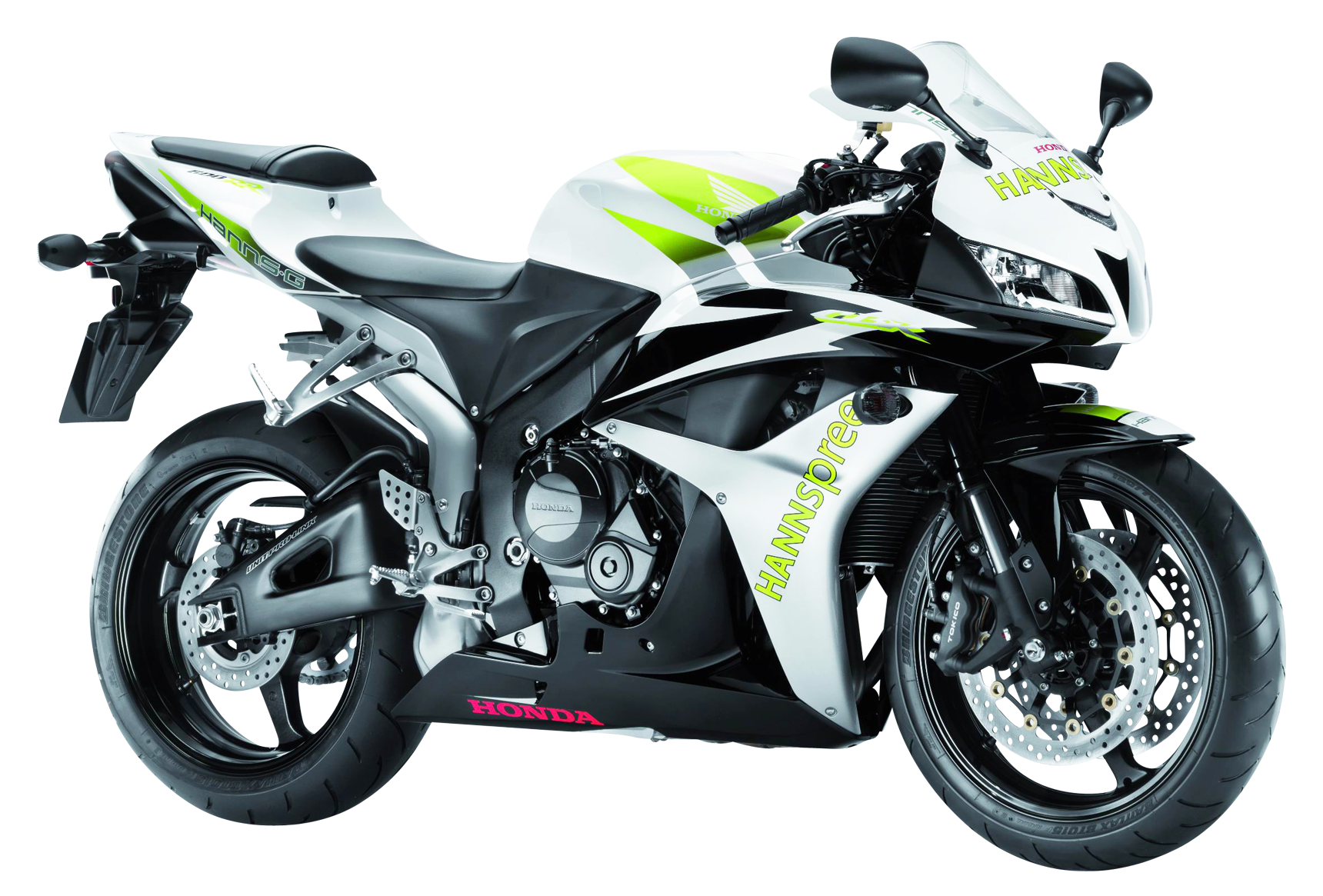 本田運動賽車白綠塗裝 壁紙