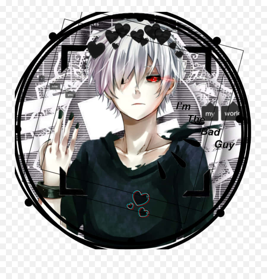 銀髮紅眼嘅動漫角色話 I'm The Bad Guy