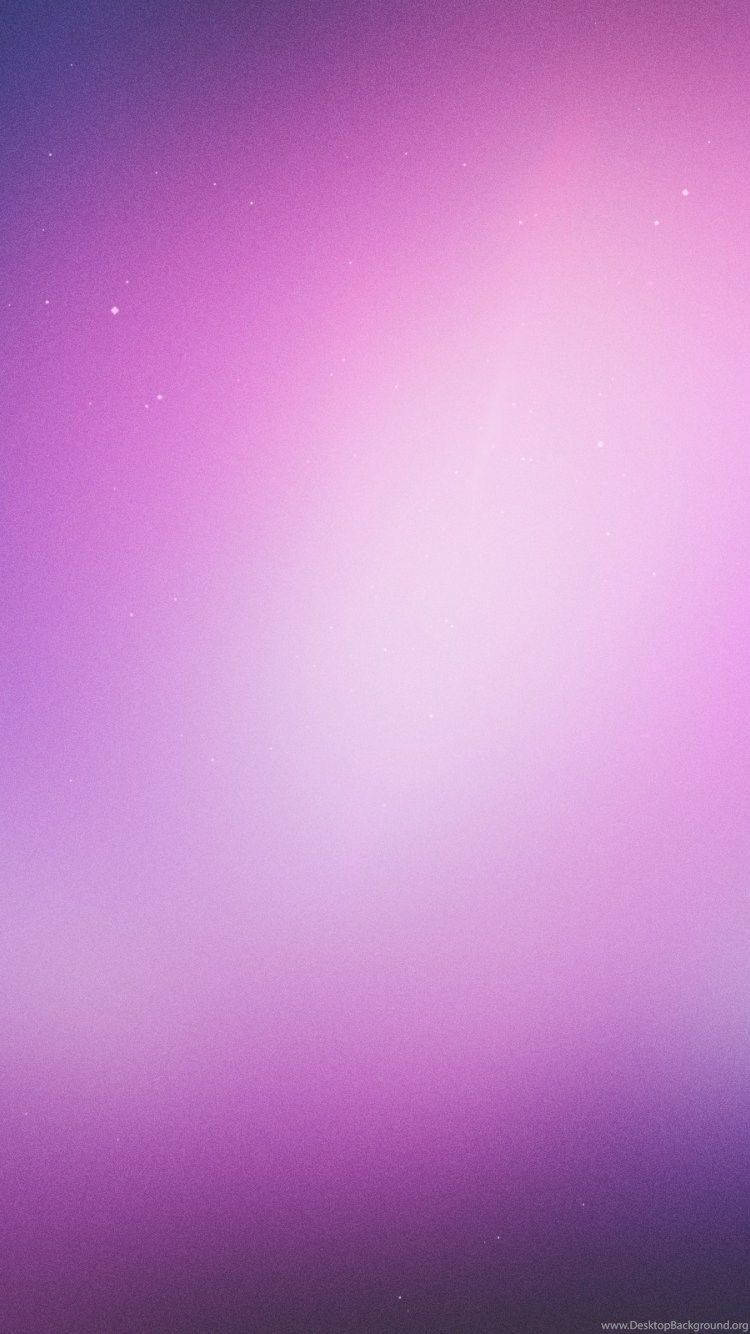iPhone 桌布 壁紙 — 柔和嘅漸變天空由深紫色過渡到鮮粉紅色，散落嘅星星輕輕發光。