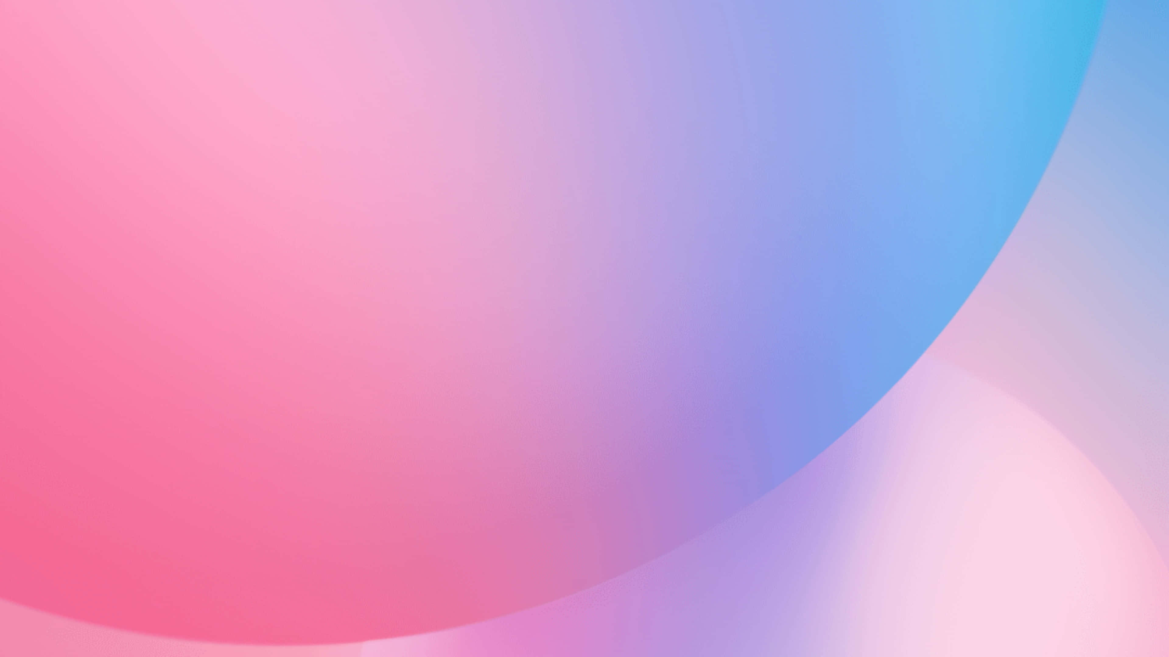 Xiaomi 桌布 壁紙 — 柔和嘅粉紅、藍色同紫色嘅粉彩漸變喺流暢嘅抽象構圖中融合。