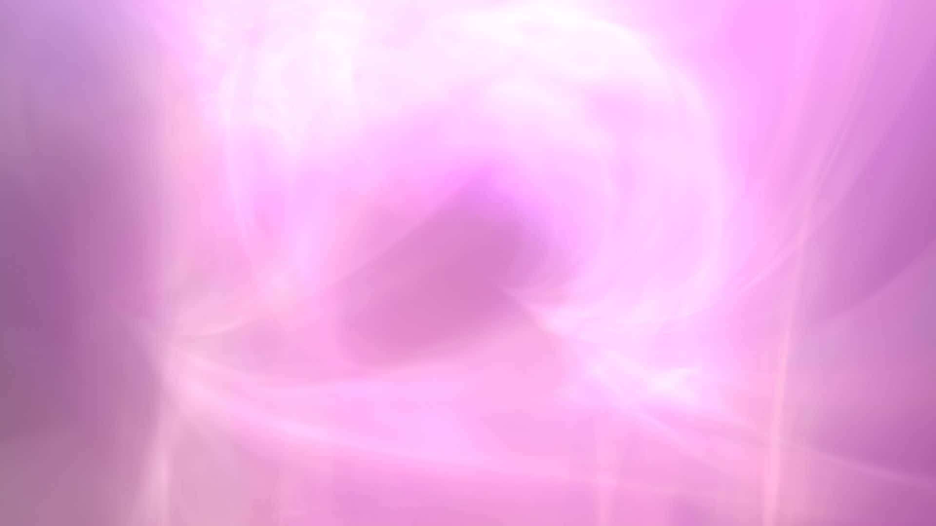 Pink Abstract 桌布 壁紙 — 柔和發光的粉紅色和紫色光線在夢幻般的抽象運動中旋轉，帶有耀眼的高光。