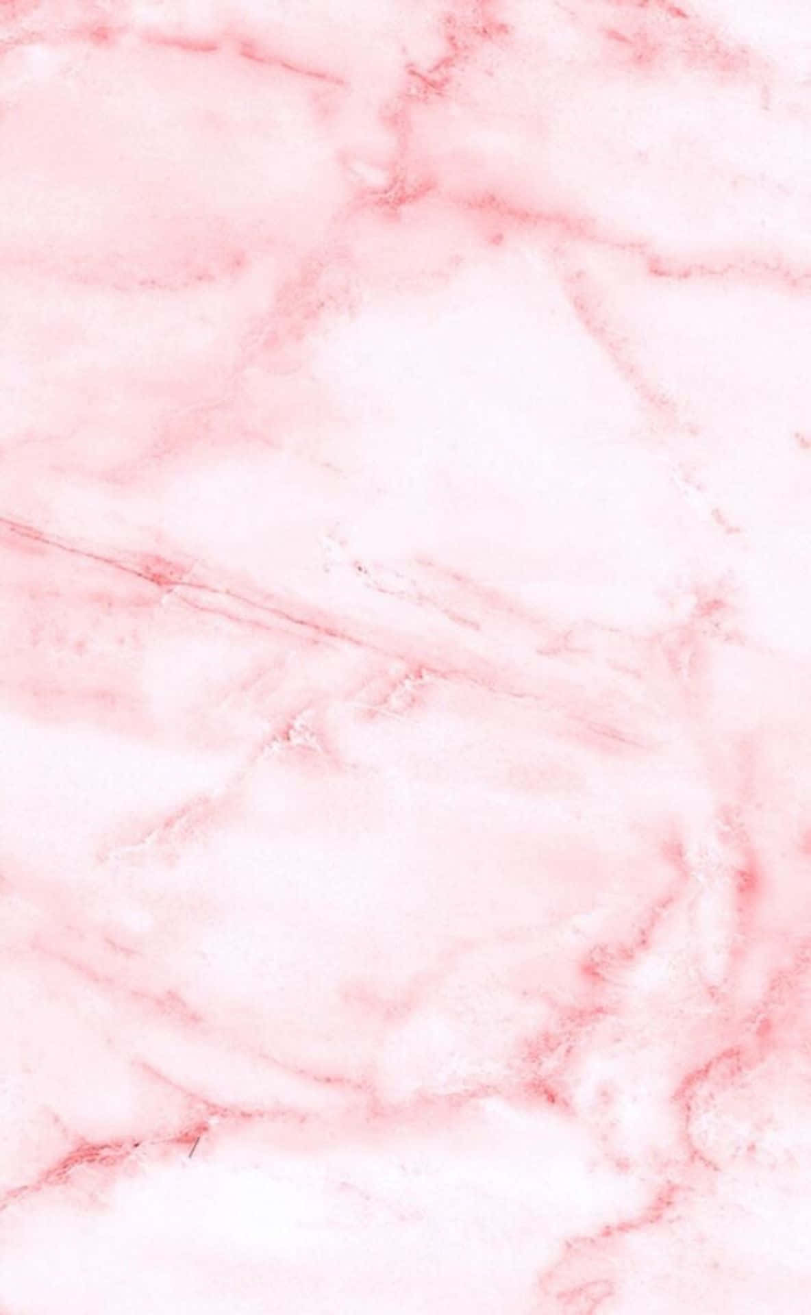 Marble iPhone 桌布 壁紙 — 柔和的粉紅色和白色大理石，帶有流動的紋理，營造出精緻優雅的質感。