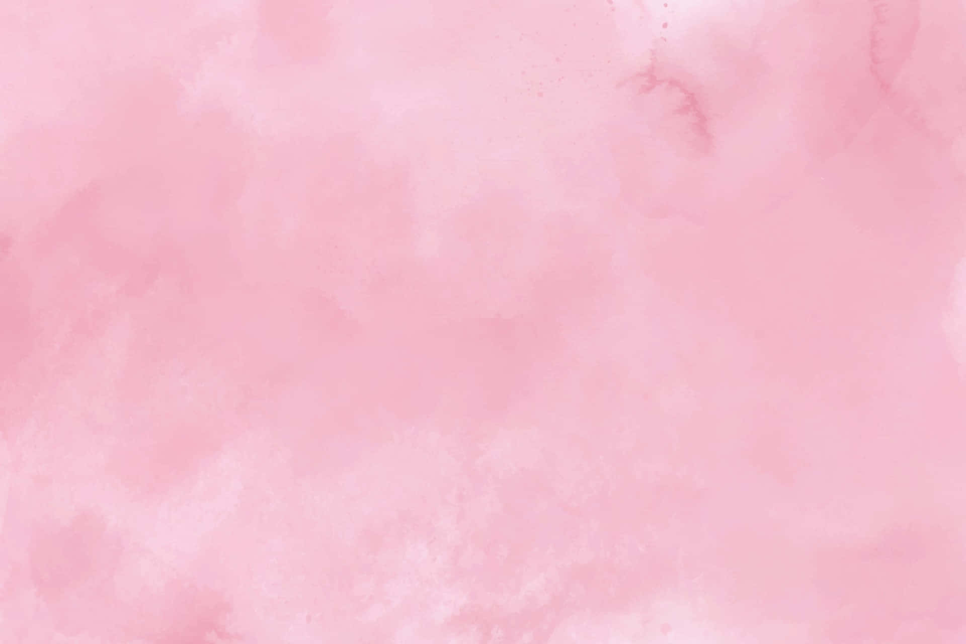 Pink Watercolor 桌布 壁紙 — 柔和粉紅水彩洗滌，帶有溫和漸變和細微紋理變化。