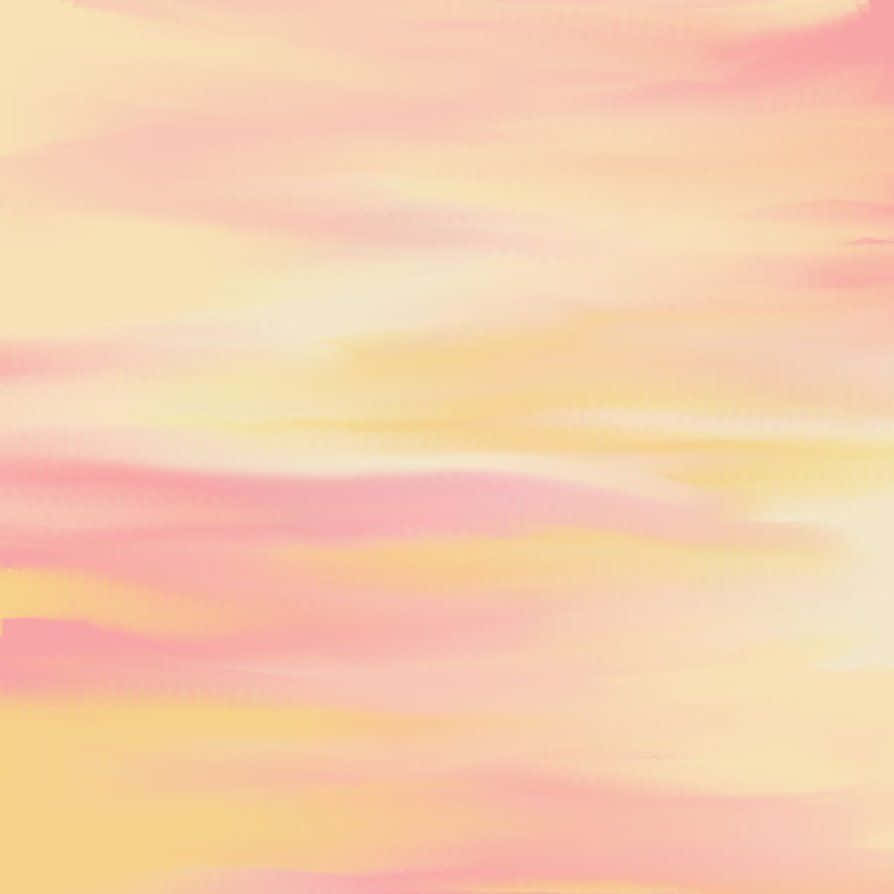 粉紅同黃色水彩天空漸變背景