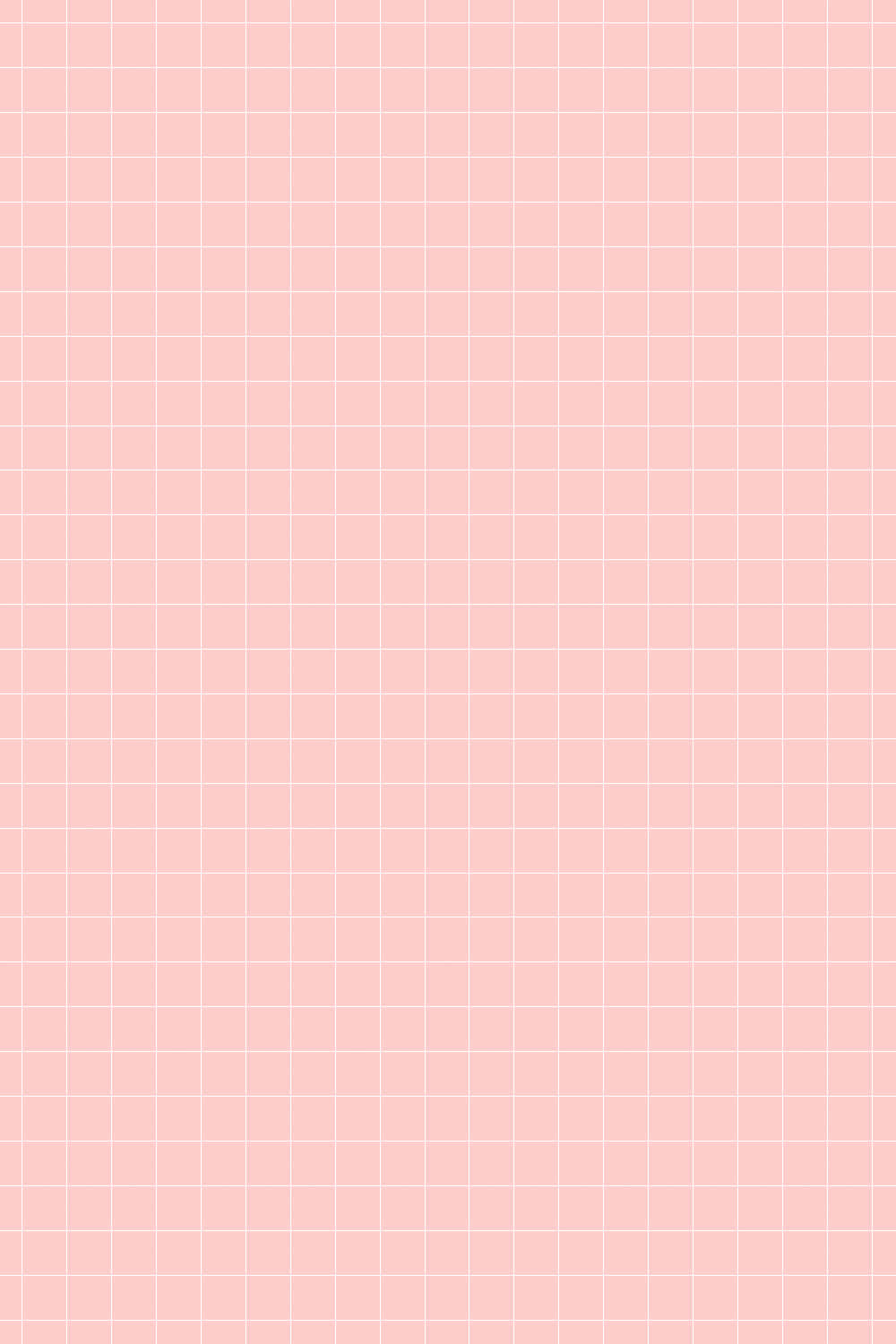 Pink Grid 桌布 壁紙 — 柔和粉紅色背景，帶有精緻的白色網格線，營造出極簡的幾何圖案。