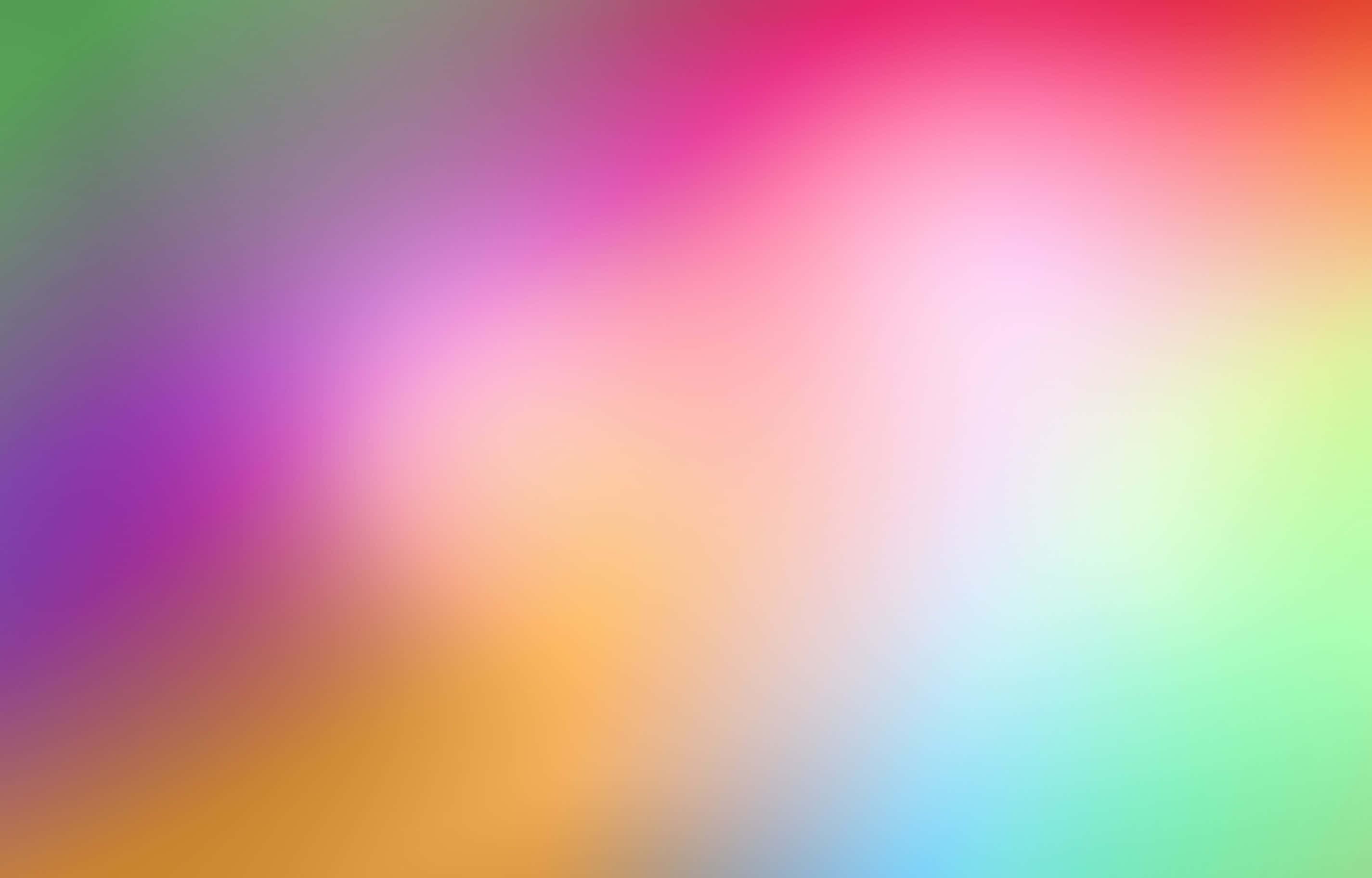 Mix Color 桌布 壁紙 — 柔和鮮豔的彩虹色調漸變，無縫融合成夢幻的粉彩中心。