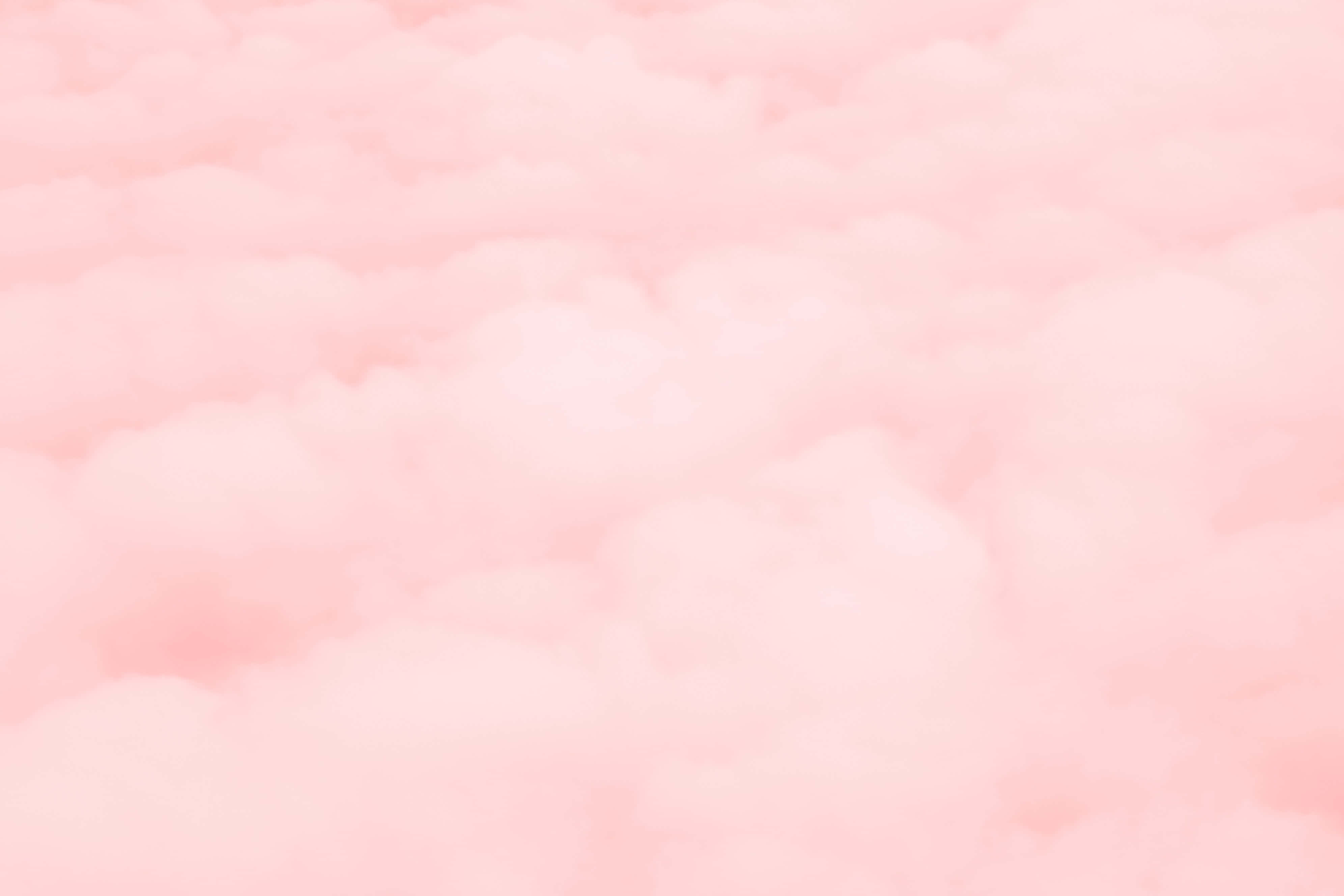 柔粉色調 壁紙 — 柔和的粉紅雲朵在夢幻的天空中飄浮，帶有溫柔的漸變和蓬鬆的質感。
