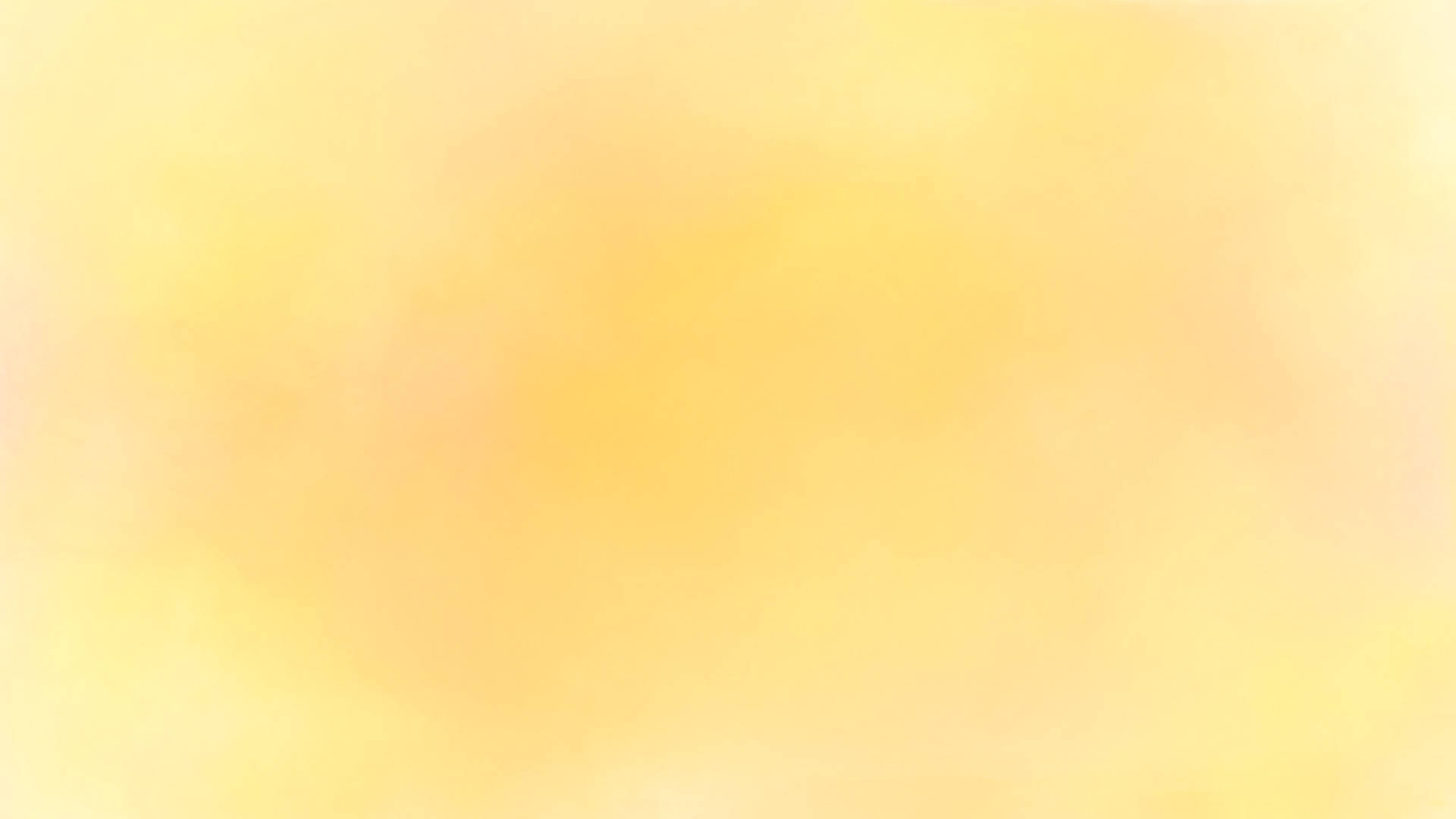柔和的水彩漸變，黃色與蜜桃色調。
