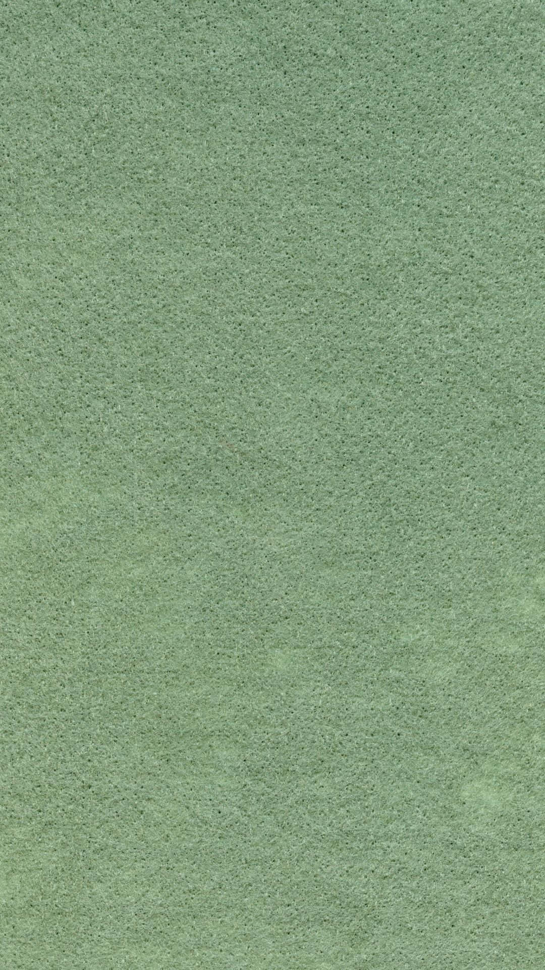Olive Green 桌布 壁紙 — 柔軟柔和綠色紋理布料的特寫，帶有細微斑點和溫和的色調變化。