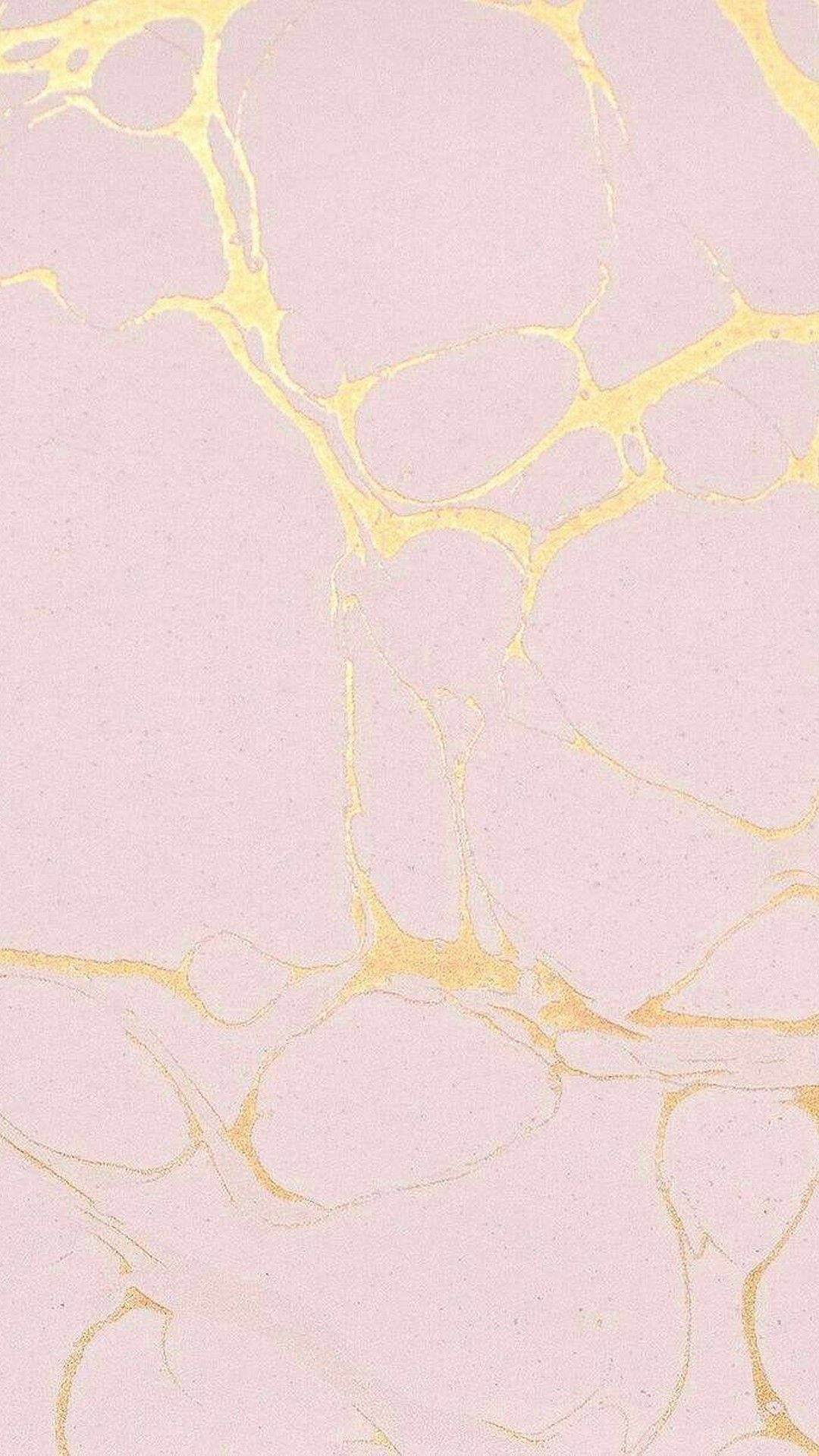 帶有金色紋理的粉紅色大理石，適合優雅的室內設計。 — 粉紅色 iPhone 壁紙