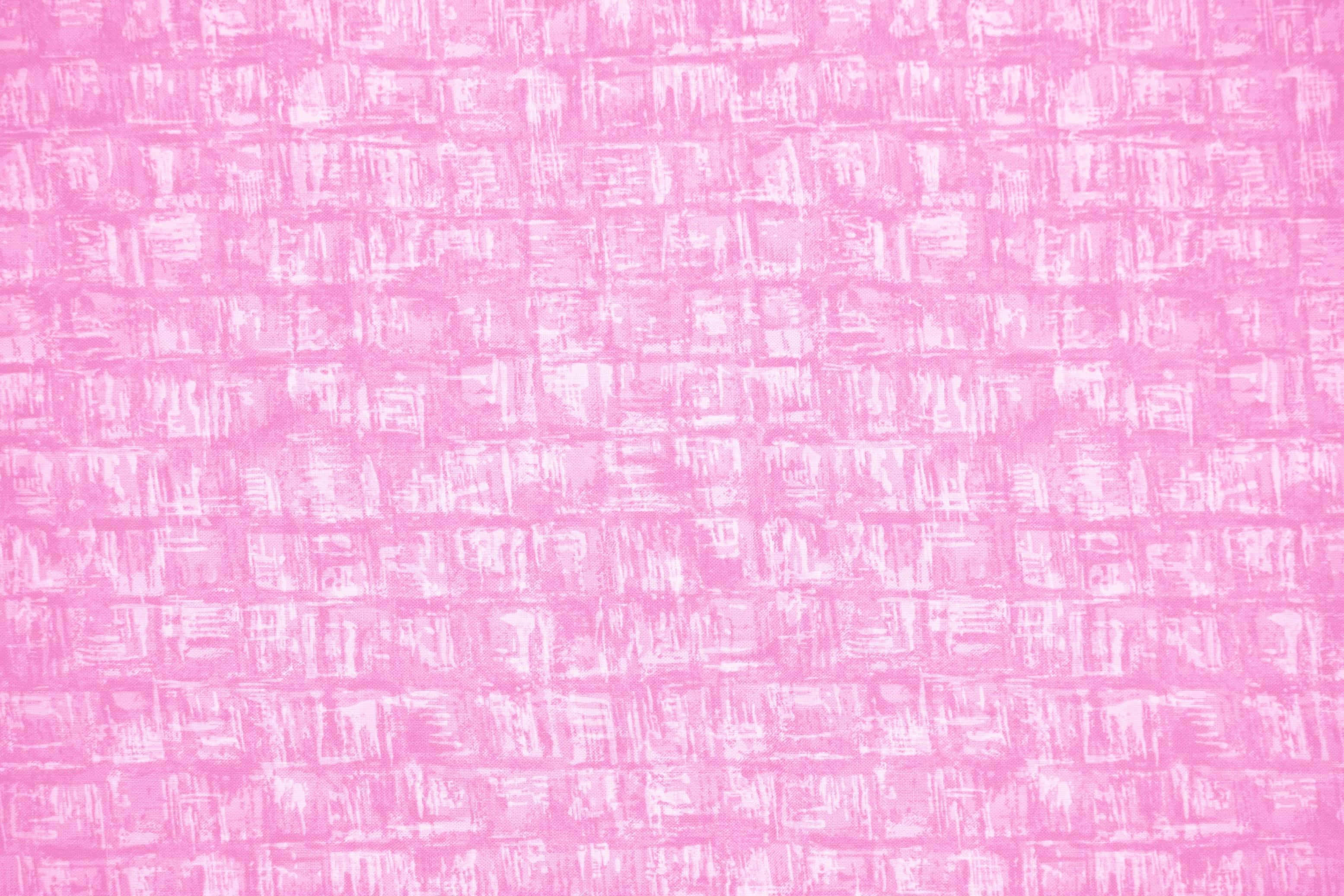 Pink Pattern 桌布 壁紙 — 柔軟粉紅色紋理牆紙，帶有白色筆觸圖案，營造出柔和的抽象圖案。