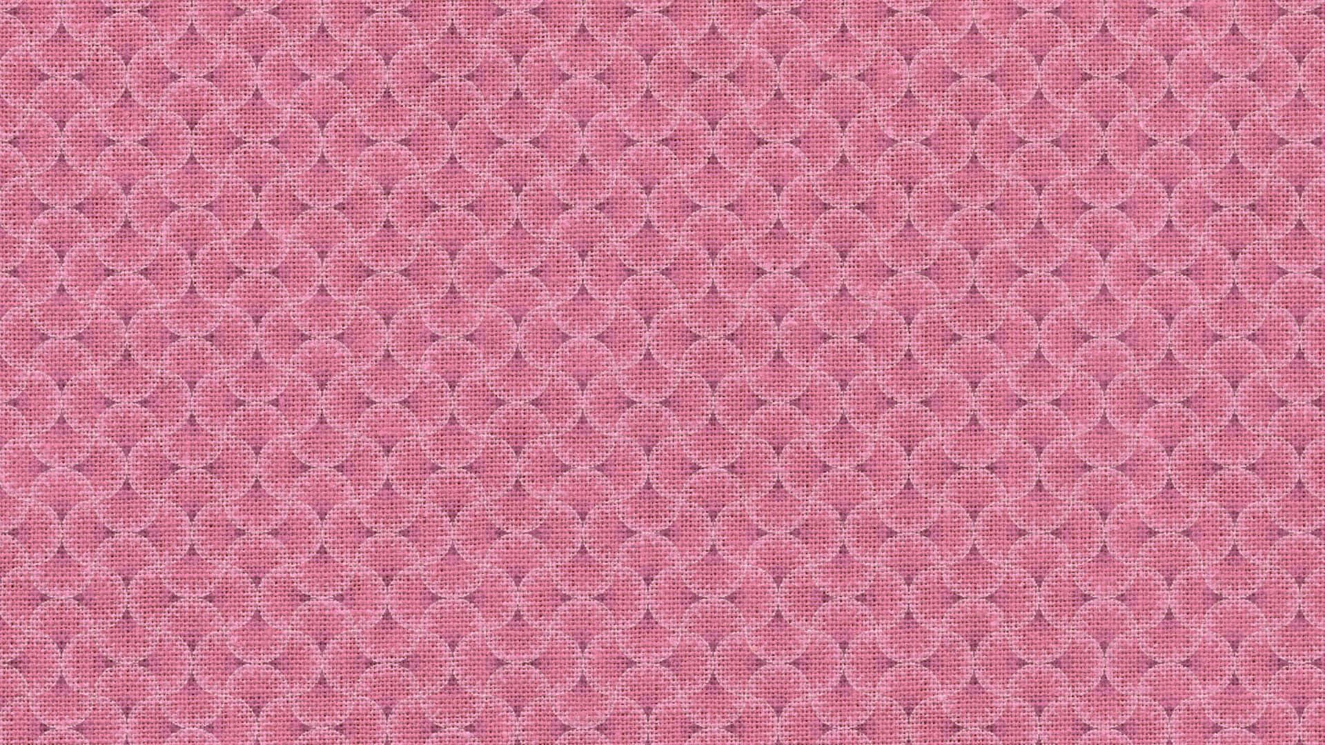 Pink Pattern 桌布 壁紙 — 柔軟粉紅色紋理牆紙，帶有重複的幾何星爆圖案，色調柔和。