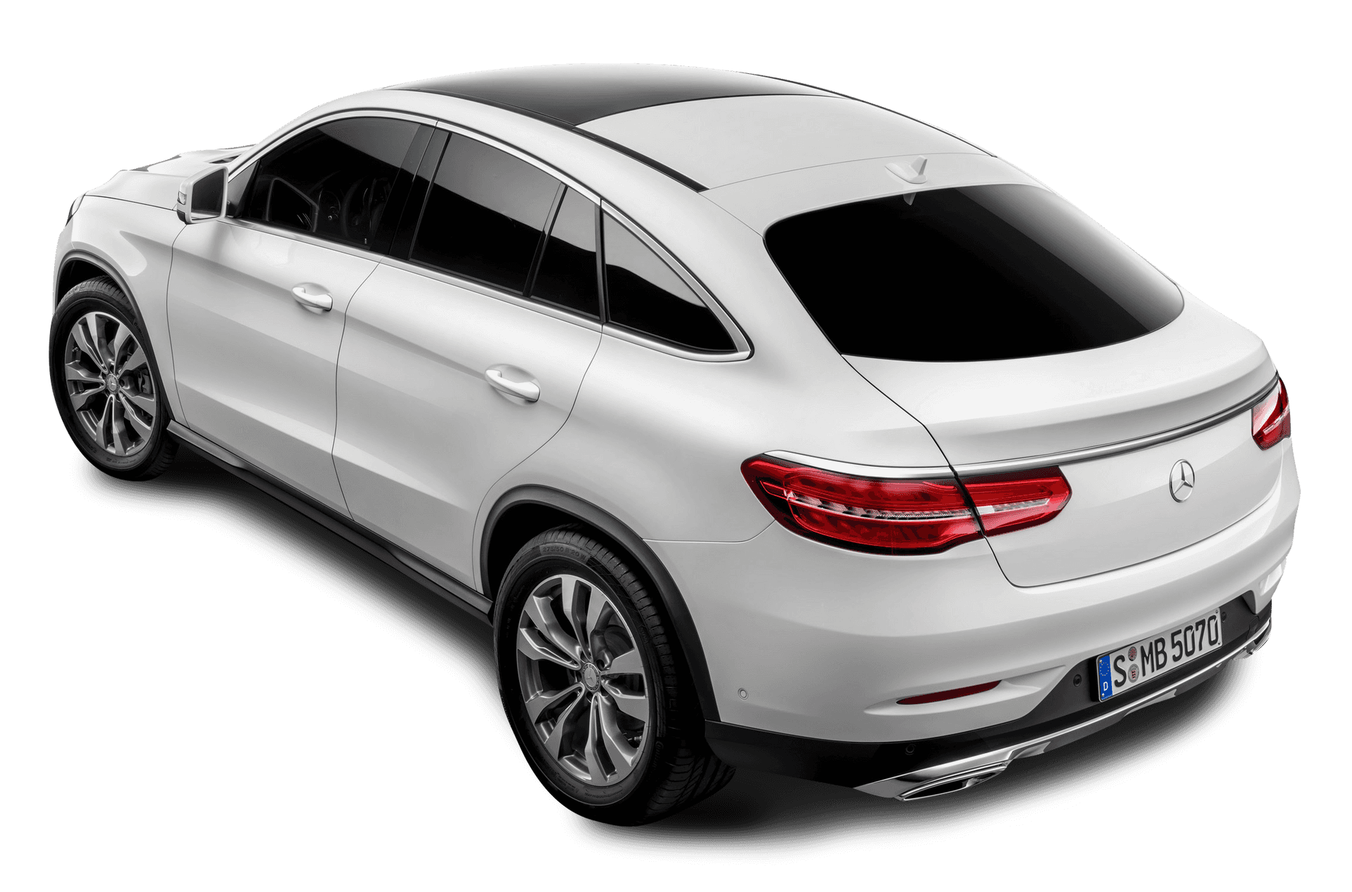 梅賽德斯-奔馳 S 級 SUV 後視圖