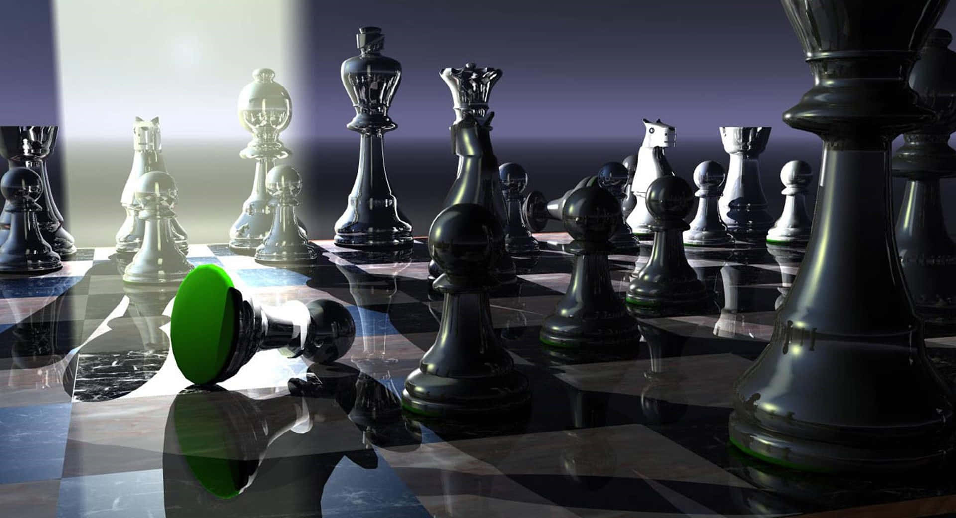 棋盤上的棋子 壁紙
