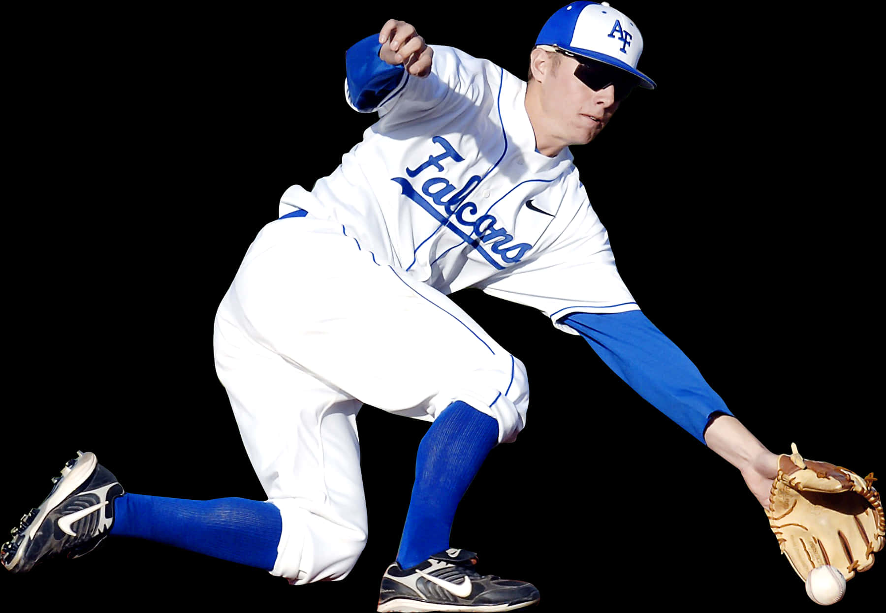 棒球內野手進行防守 壁紙