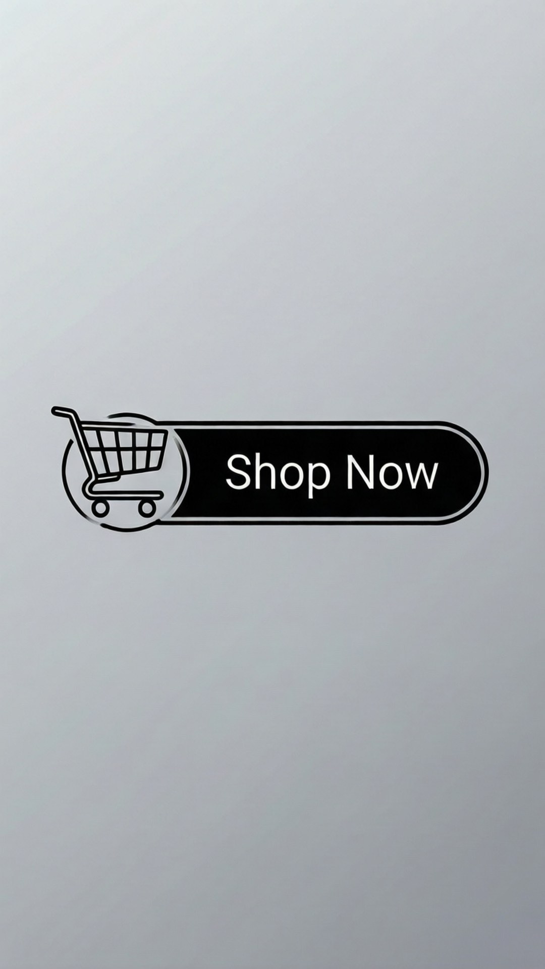 黑色購物車圖標，帶有Shop Now文字，背景為淺灰色。