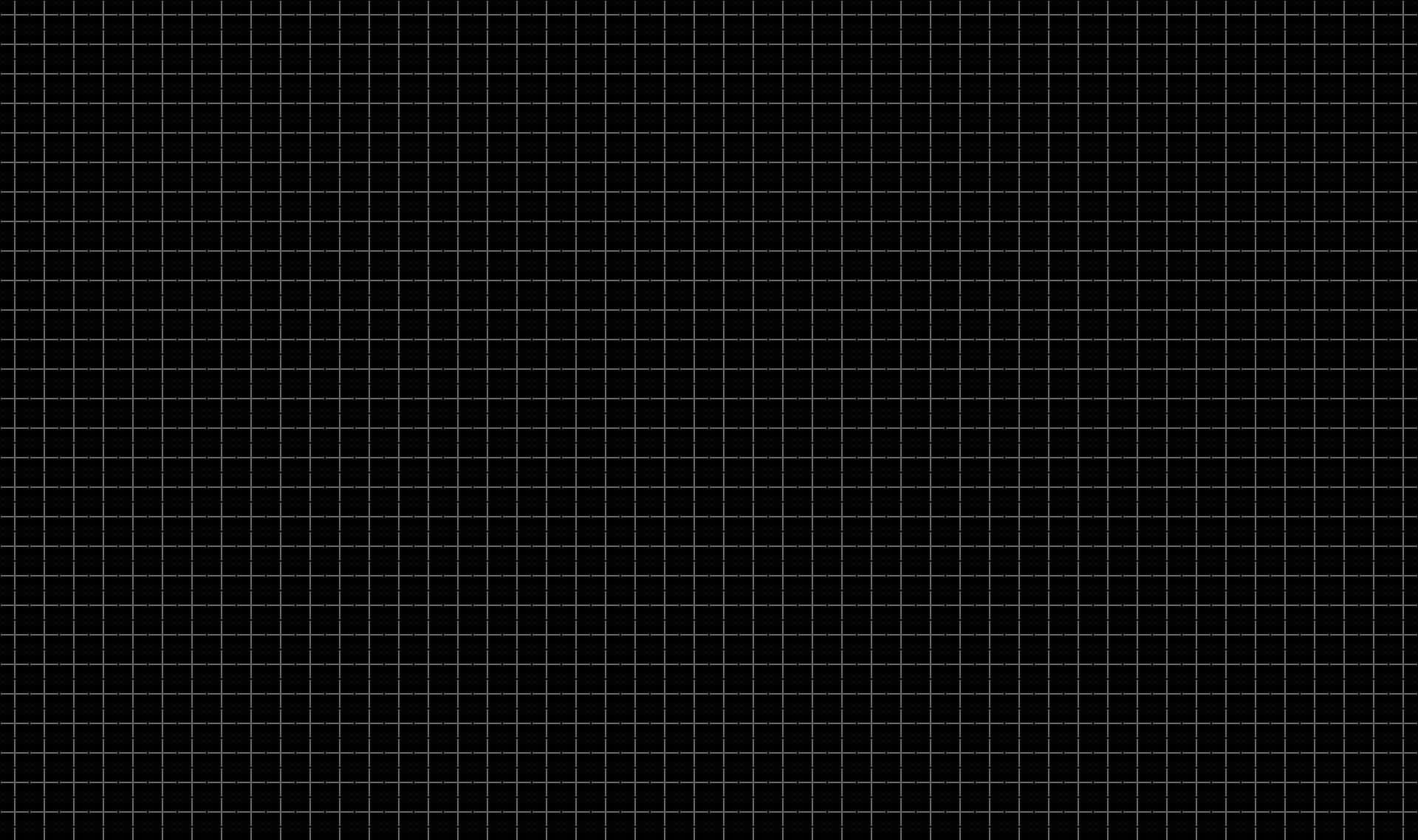 grid 桌布 壁紙 — 極簡黑色背景上覆蓋著精細的白色網格圖案，營造出乾淨的幾何紋理。