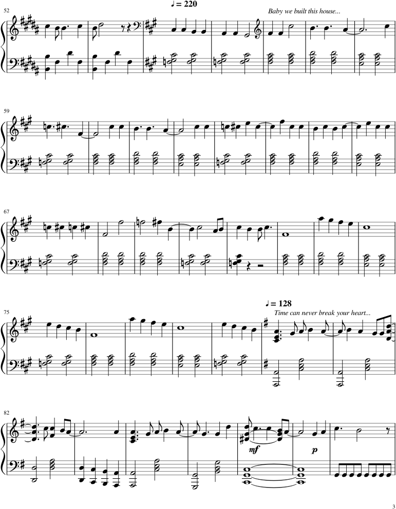 樂譜與歌詞片段 壁紙 — 純黑色背景，沒有可見的元素或細節。