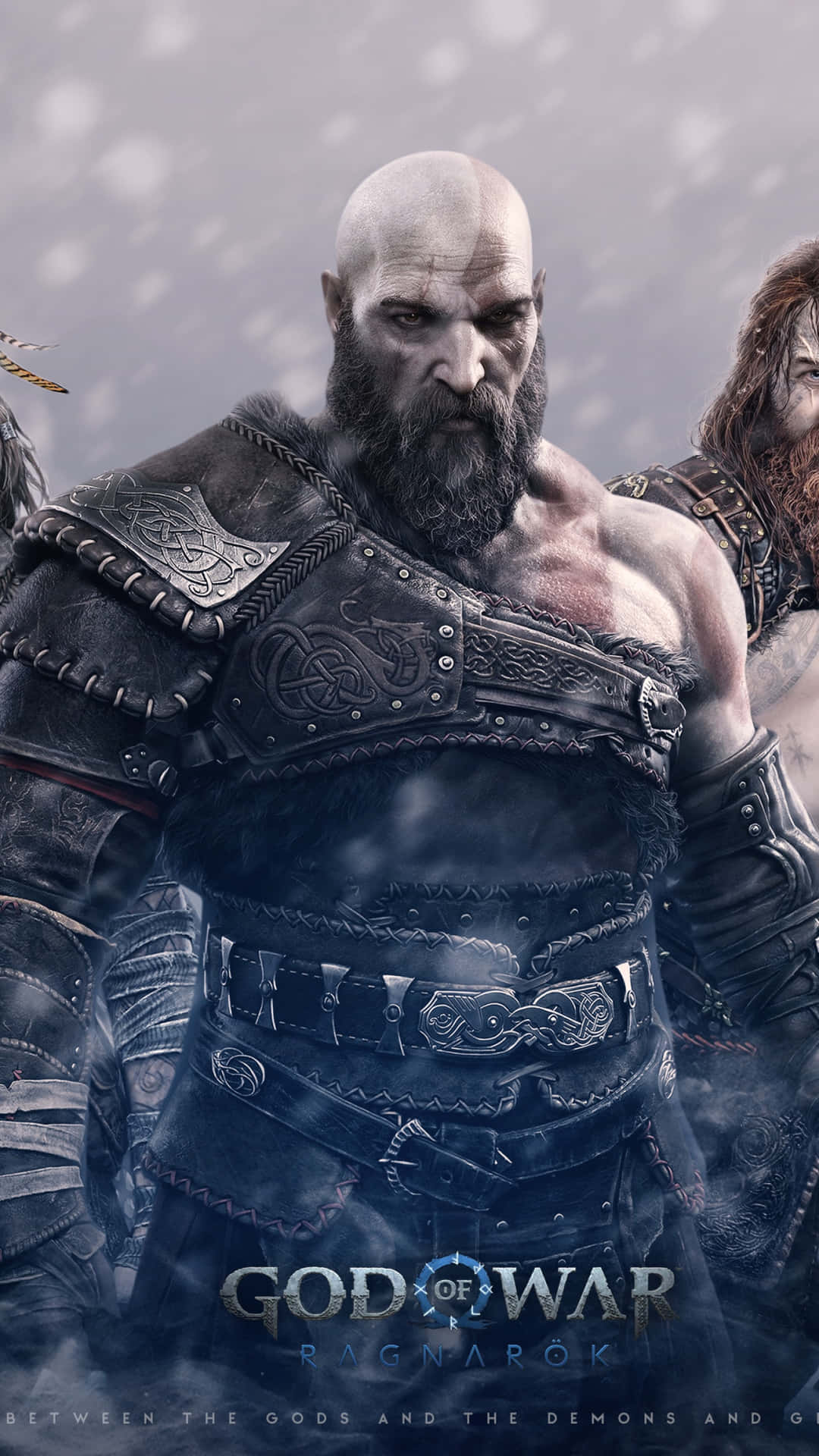 God of War Ragnarök 戰士 雪地 戰鬥裝備