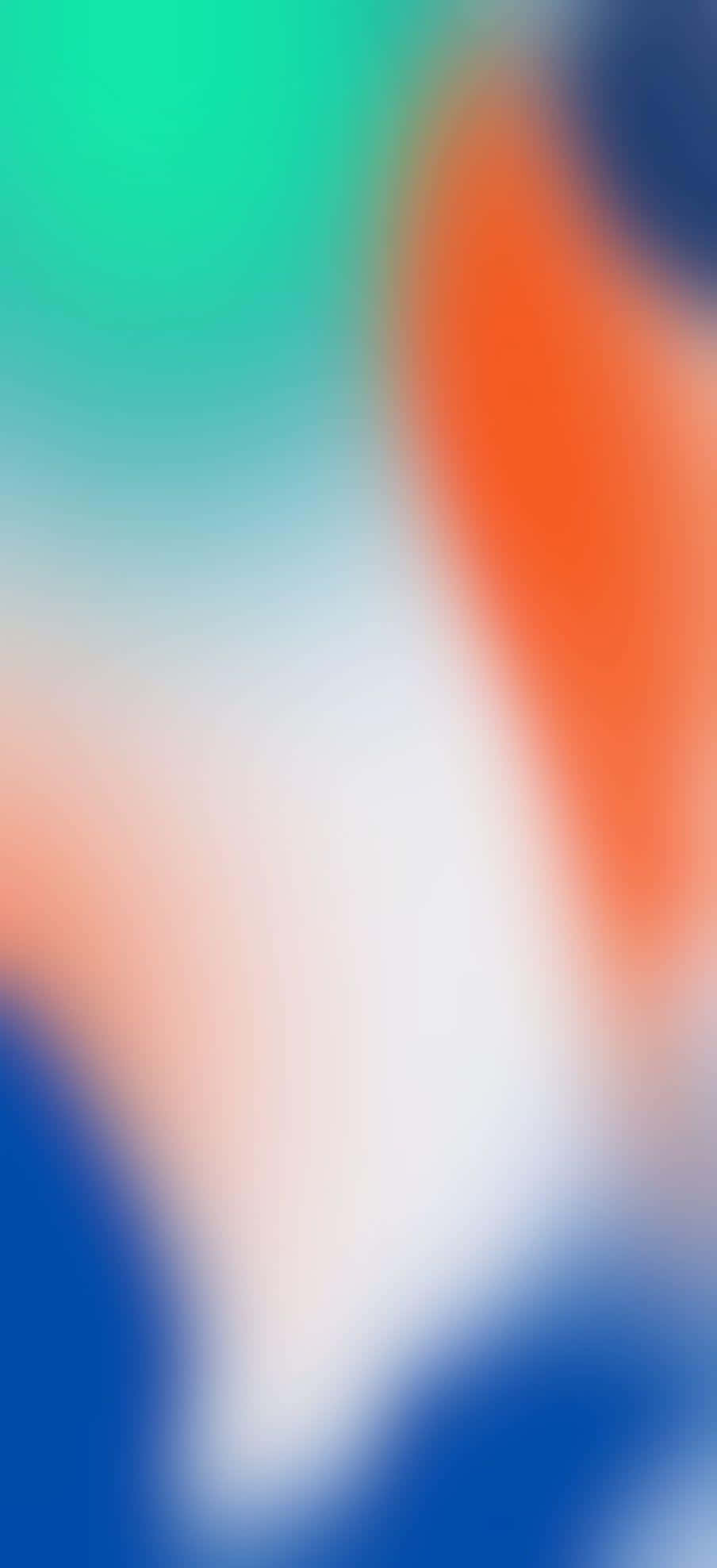 橙綠背景 壁紙