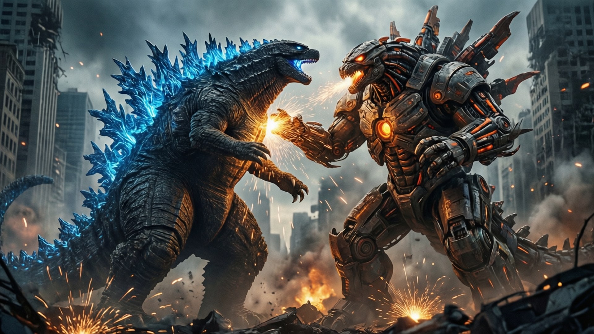 機械哥斯拉大戰哥斯拉 壁紙