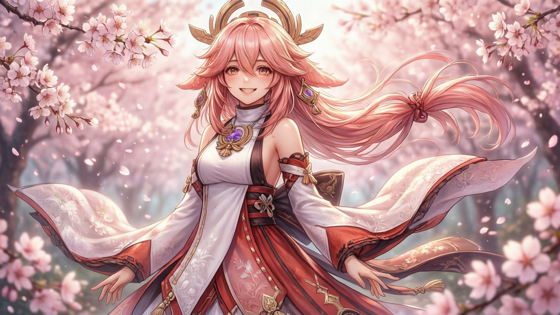 櫻花夢境拉芙塔莉雅 壁紙
