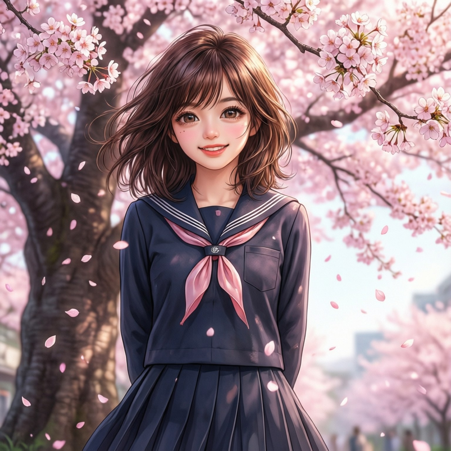 櫻花麻衣 壁紙