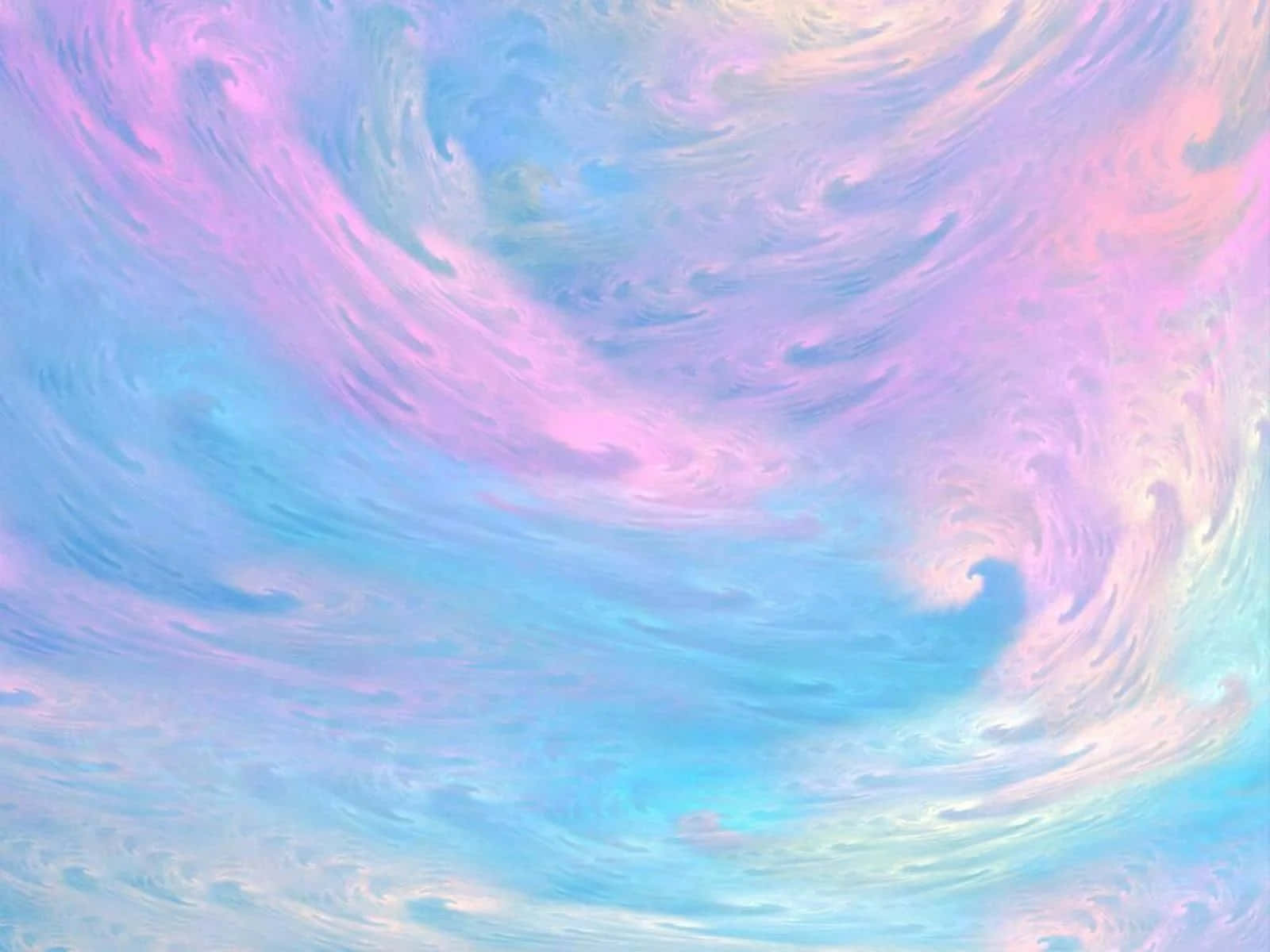 夢幻抽象圖案中柔和的旋轉粉彩顏色。