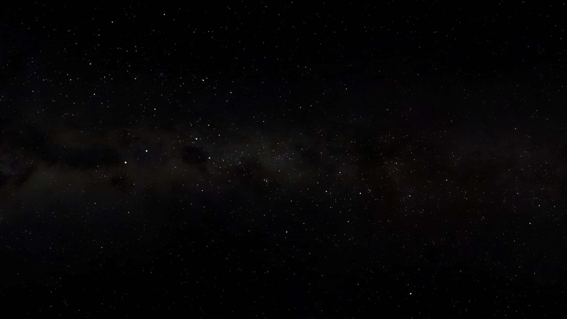銀河系在黑暗的夜空中閃耀著星光。