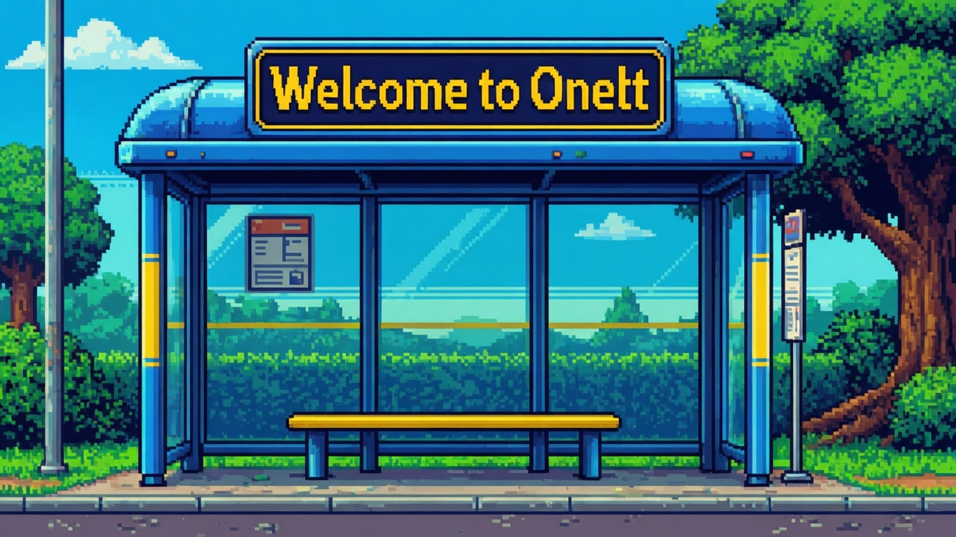 歡迎來到Onett 壁紙