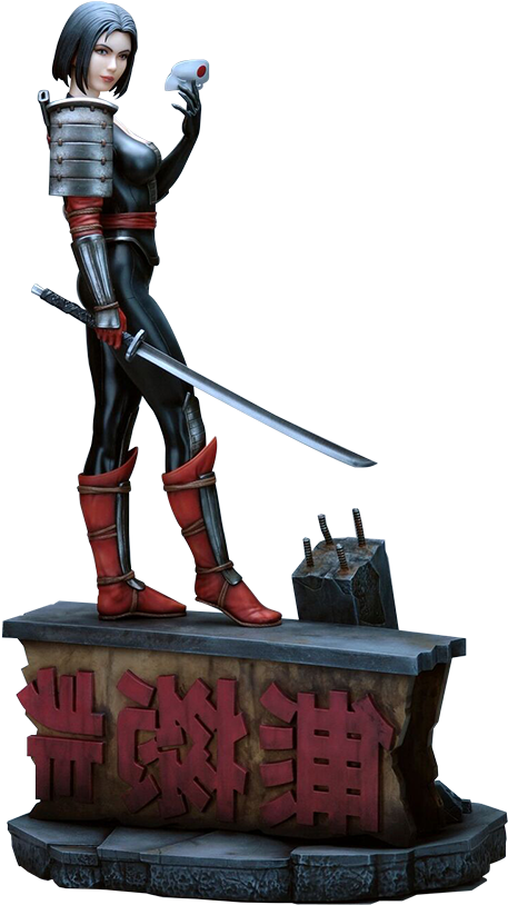 武士刀雕像收藏品 壁紙