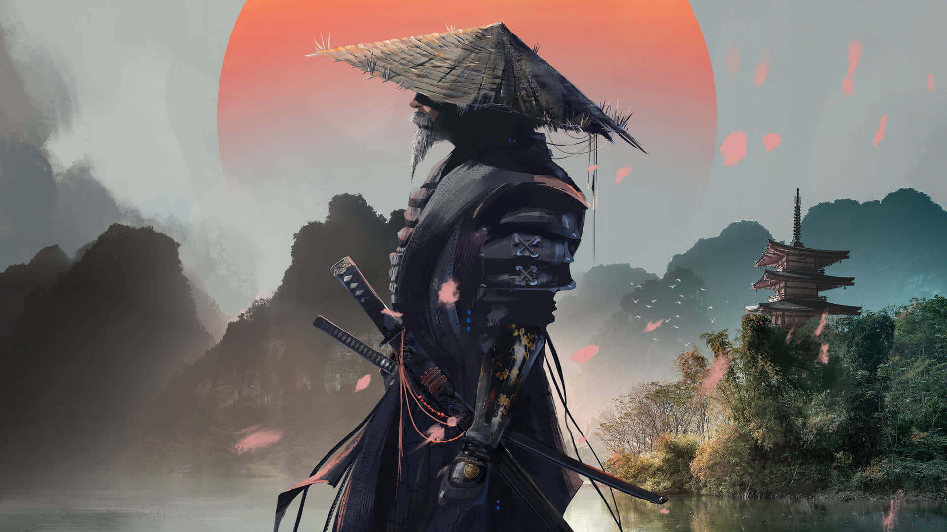 武士背景 壁紙