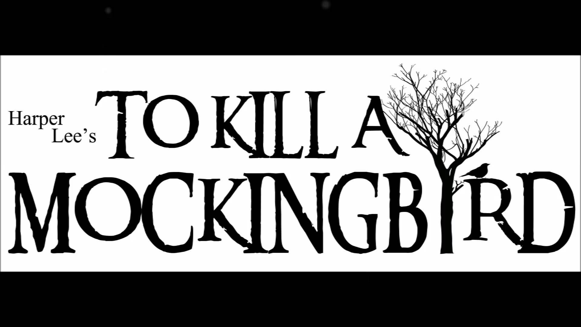 Harper Lee 的《To Kill a Mockingbird》書名帶有樹和鳥的設計。