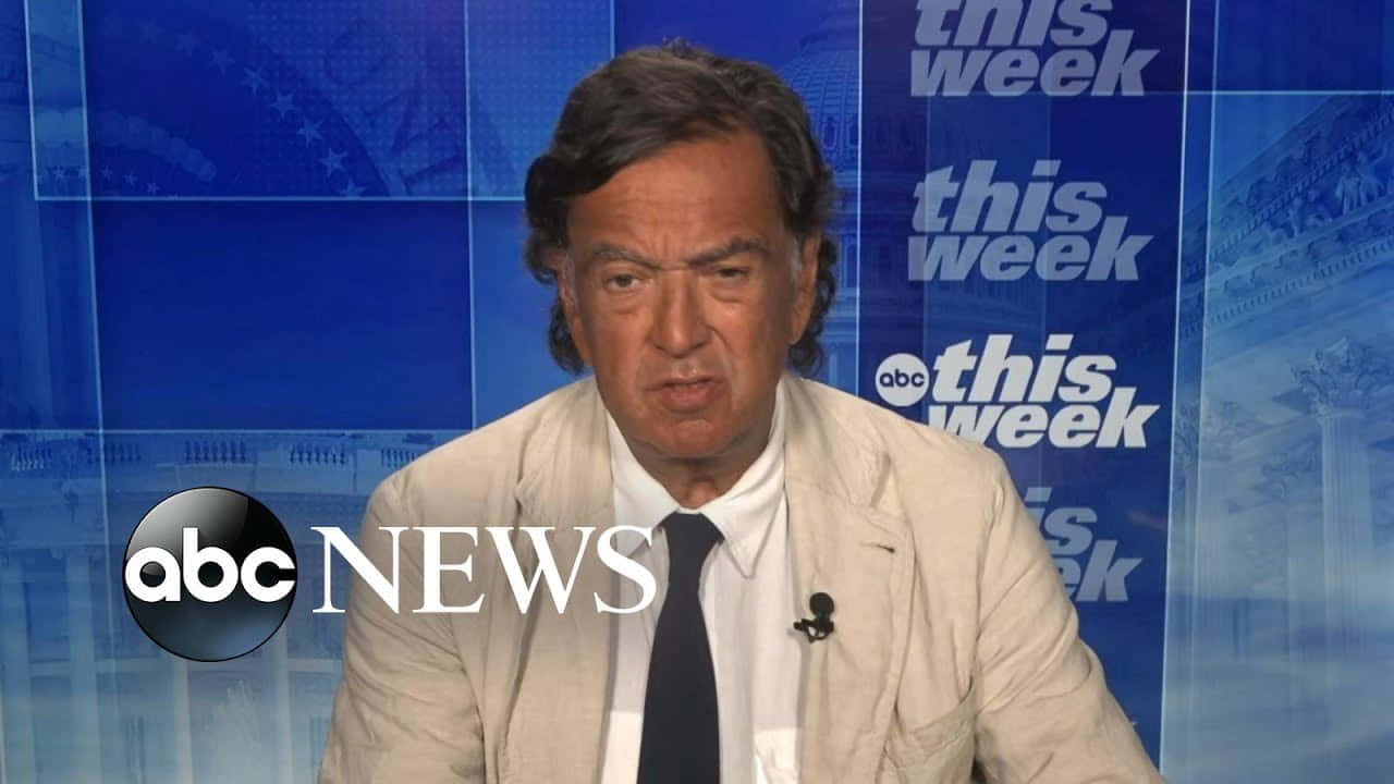ABC新聞主播在電視節目「This Week」中發言。