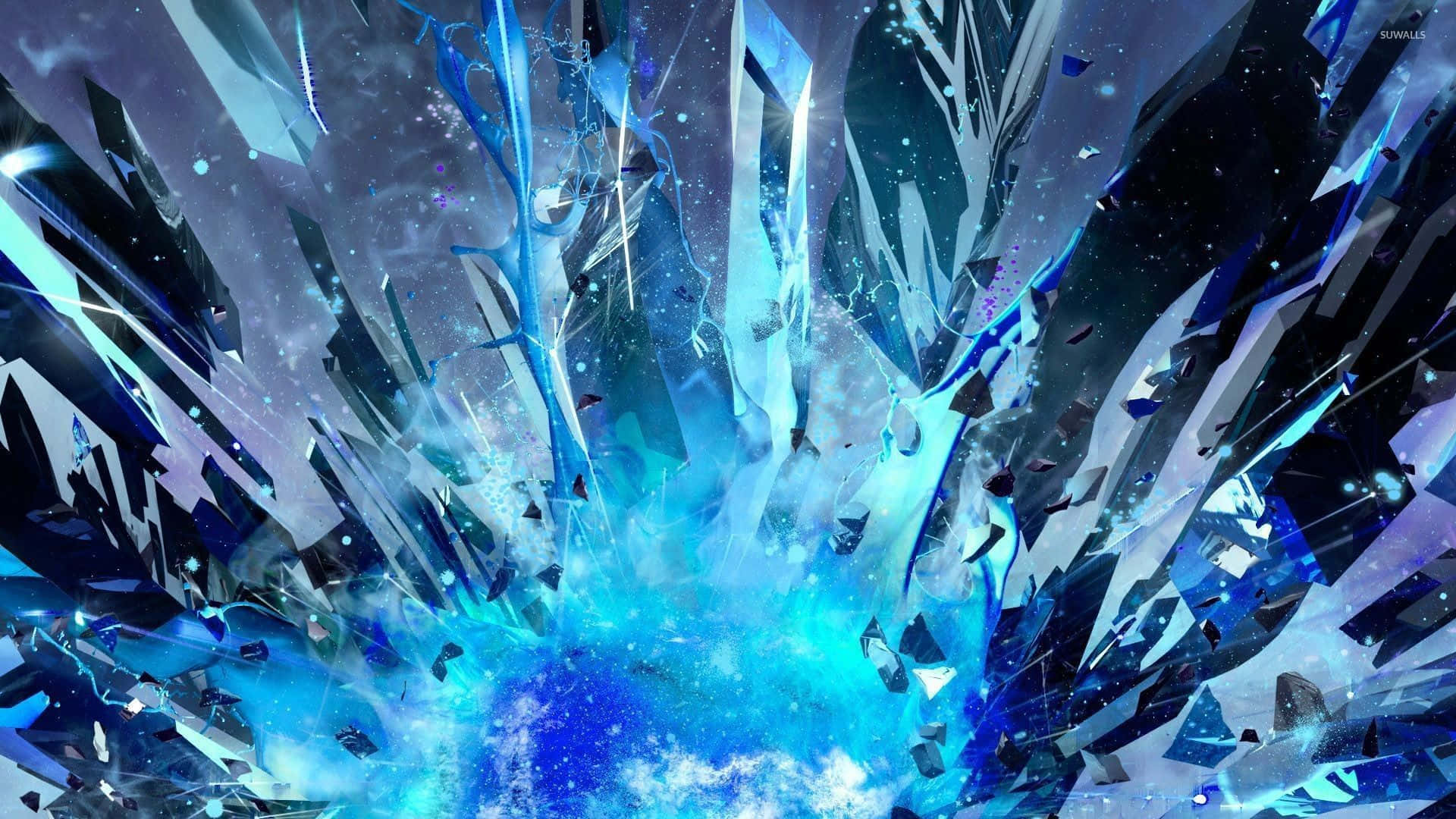 水晶背景 壁紙