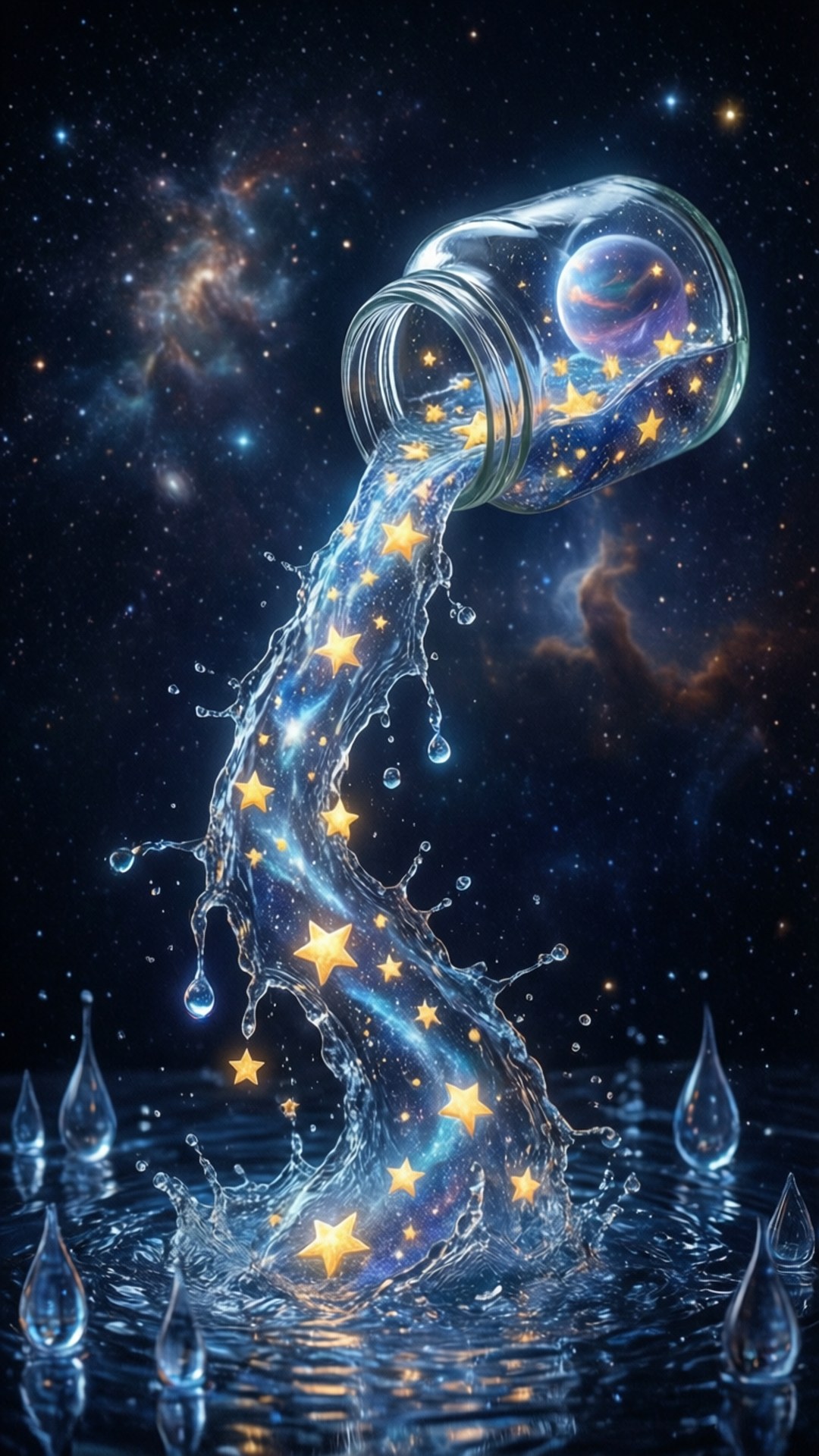 水瓶座星之傾注 壁紙