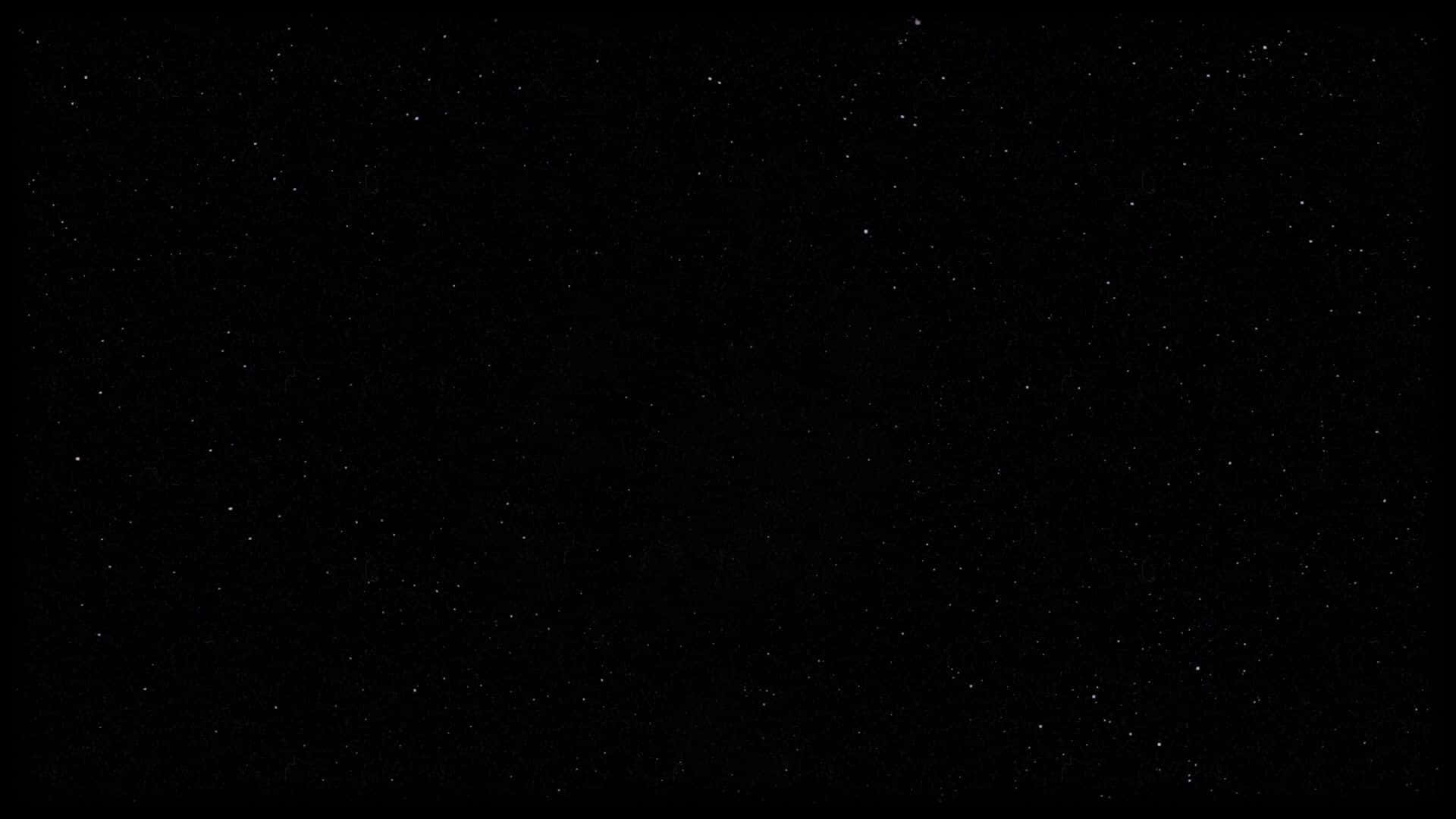 滿天繁星的夜空，在黑色虛空中充滿了無數遙遠的星星。