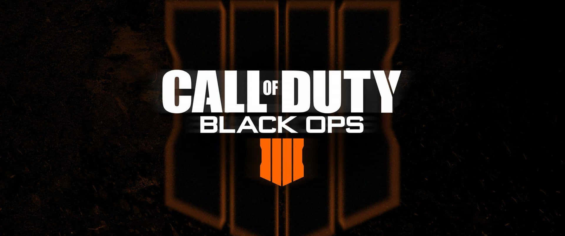 Call of Duty Black Ops III 遊戲標誌，深色背景上有橙色徽章。