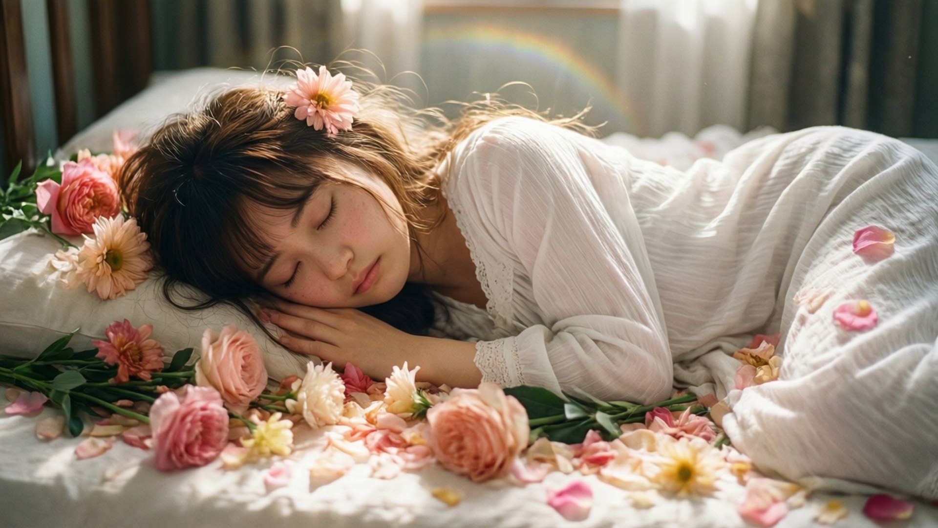沉睡花仙子麻衣 壁紙