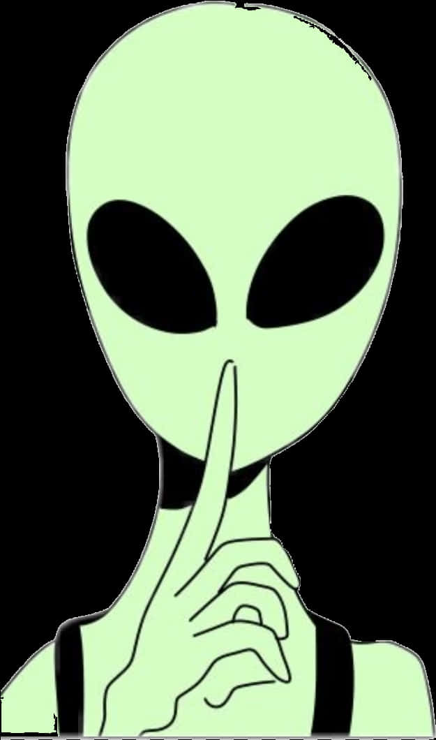 沉默的外星人姿勢 壁紙