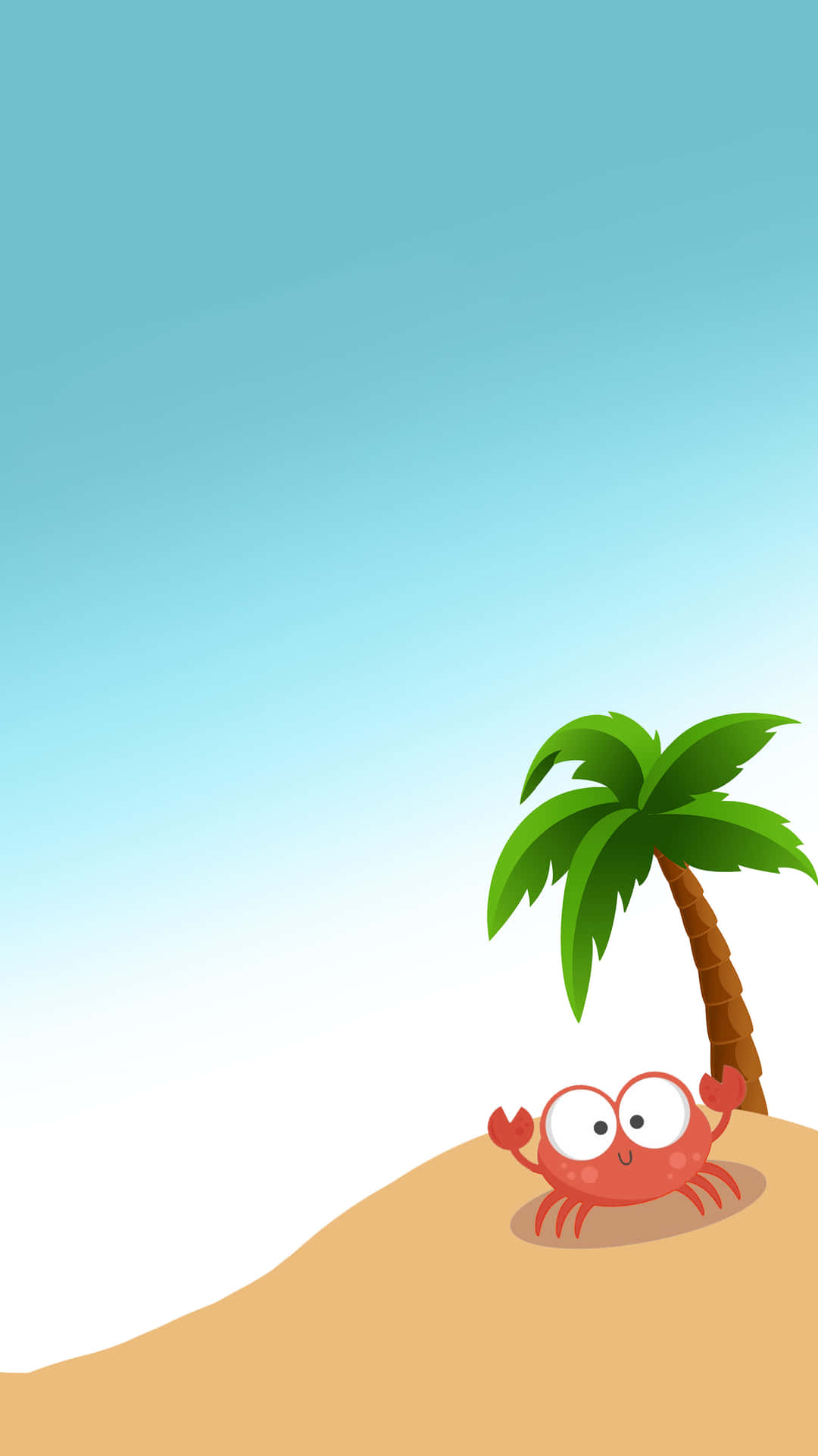 沙灘 2160 x 3840 桌布 壁紙