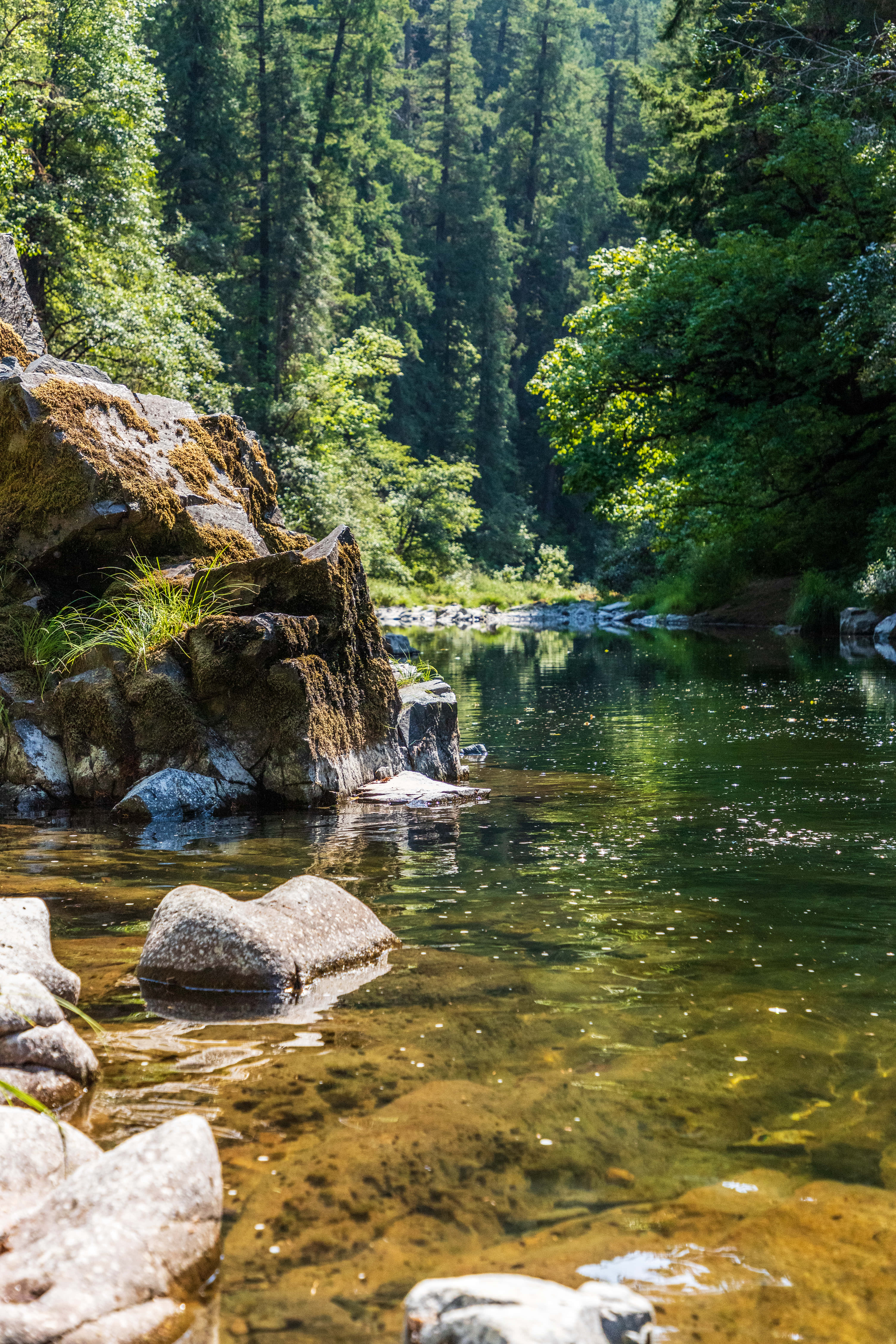 河流背景 壁紙