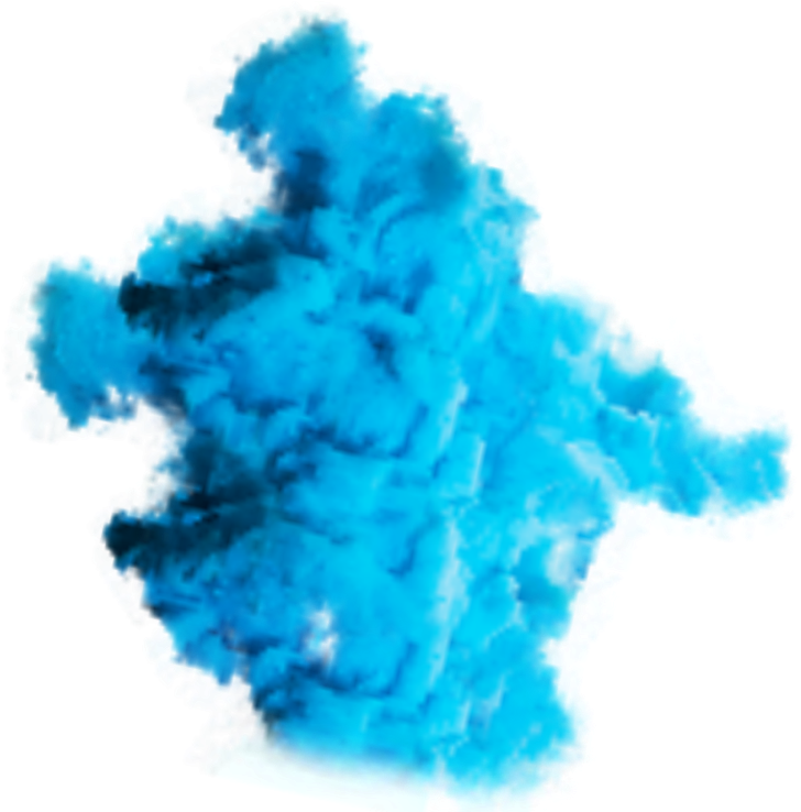 活力藍色煙霧紋理 壁紙